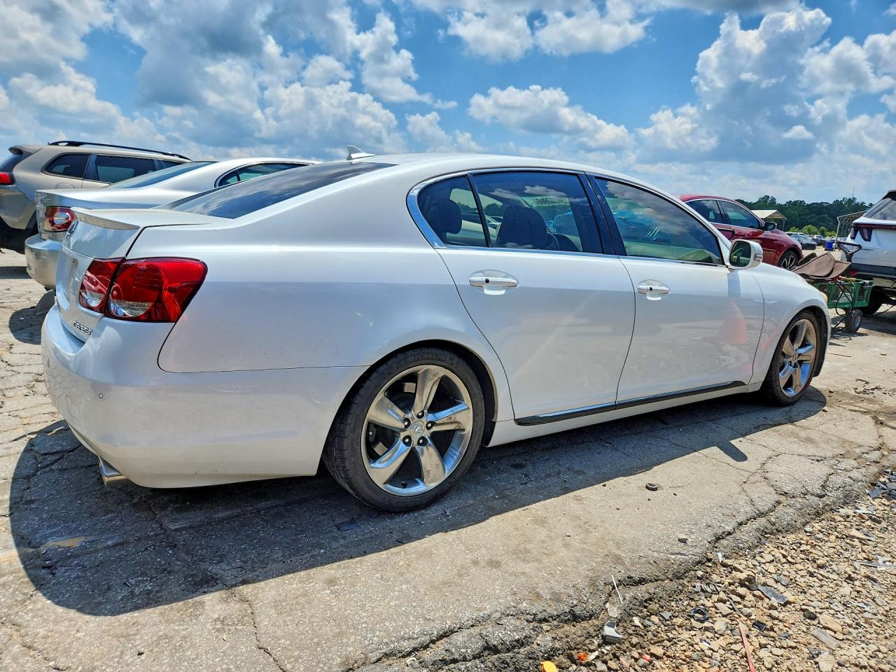 2009 Lexus Gs 350 Белый vin: JTHBE96S590046717
