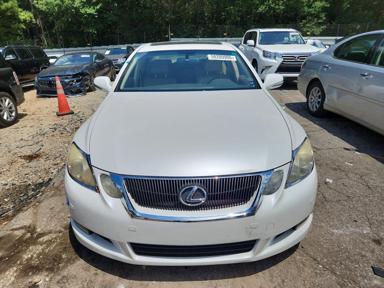 2009 Lexus Gs 350 Белый vin: JTHBE96S590046717
