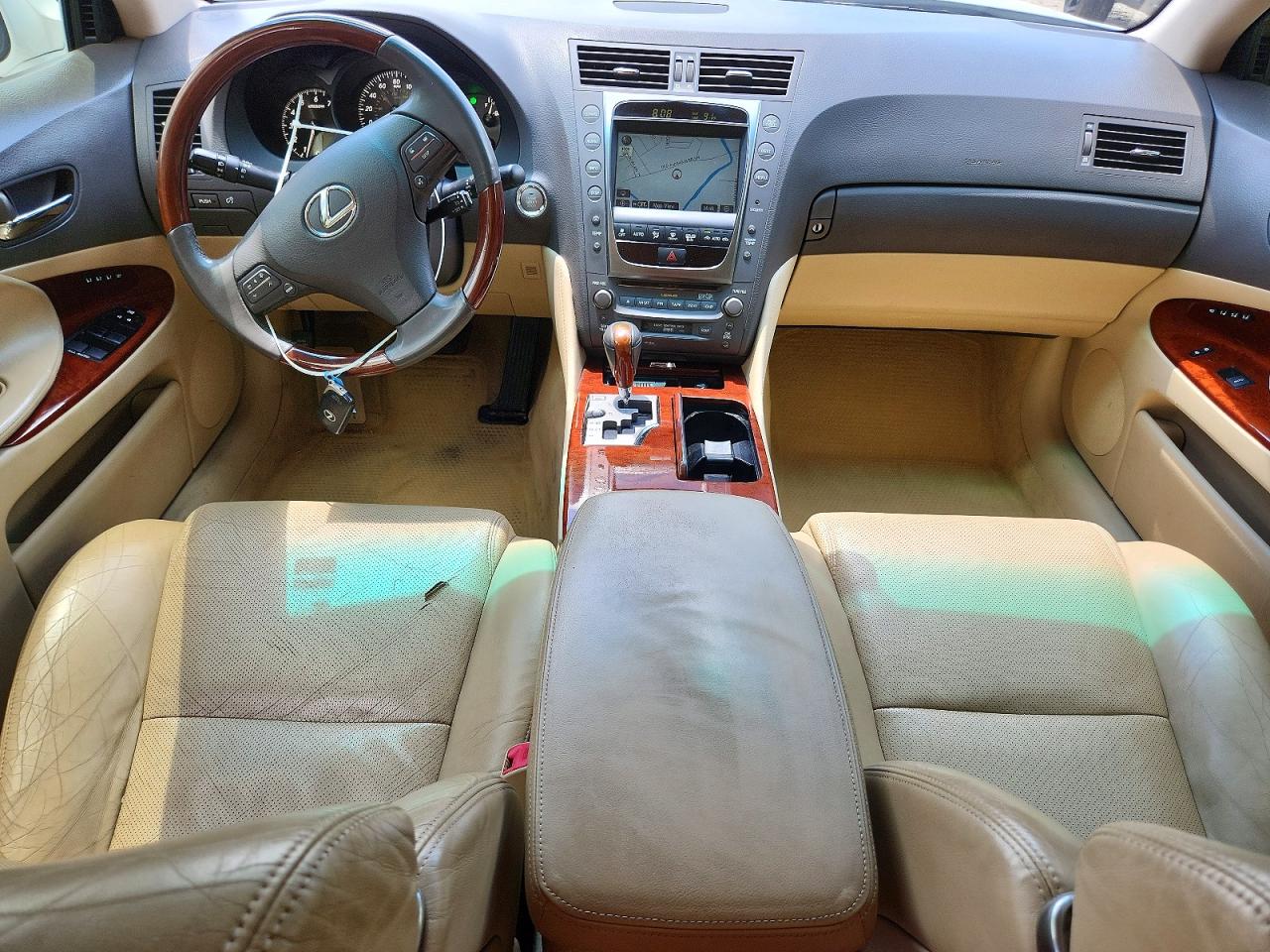 2009 Lexus Gs 350 Белый vin: JTHBE96S590046717