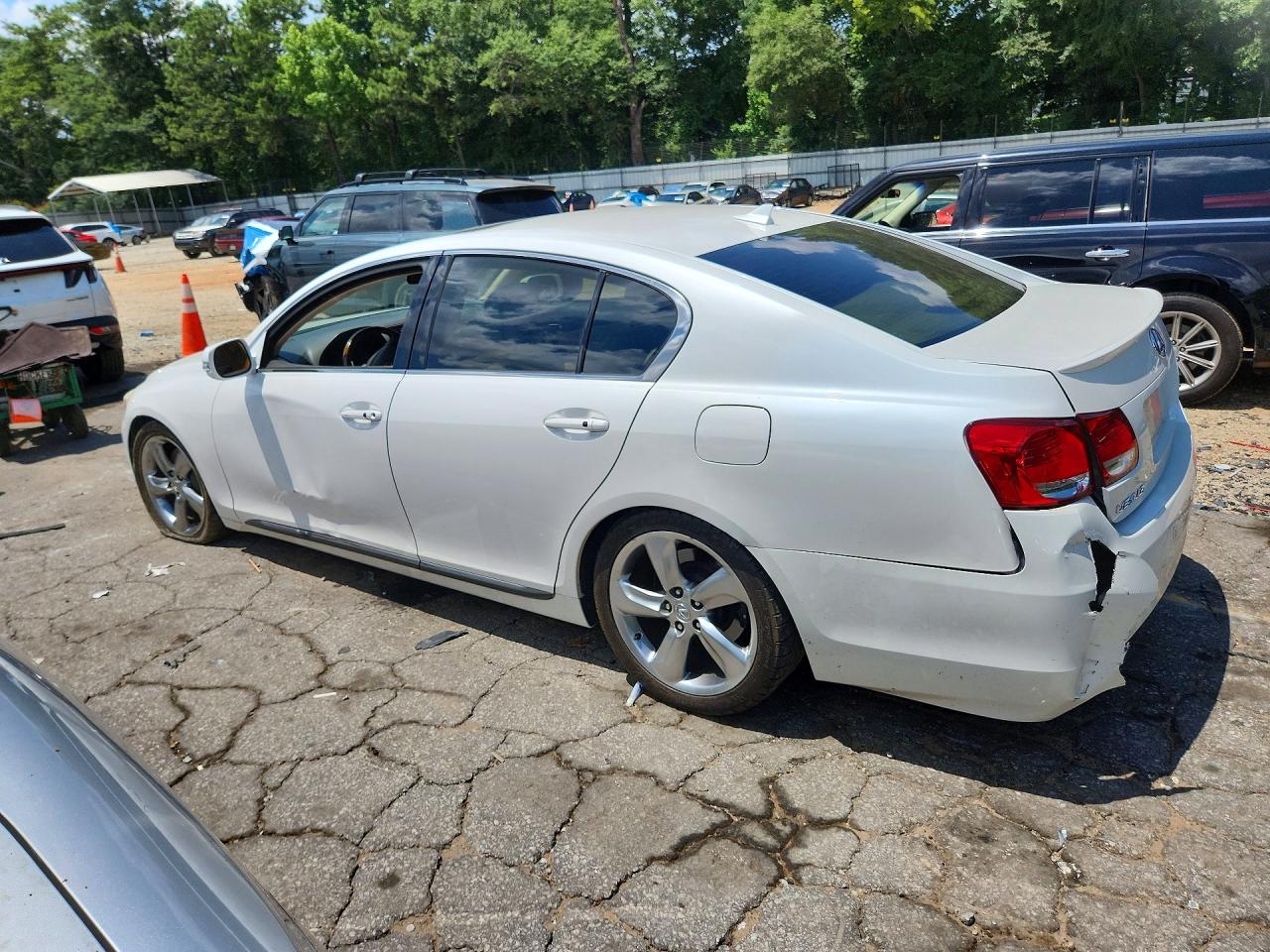 2009 Lexus Gs 350 Белый vin: JTHBE96S590046717