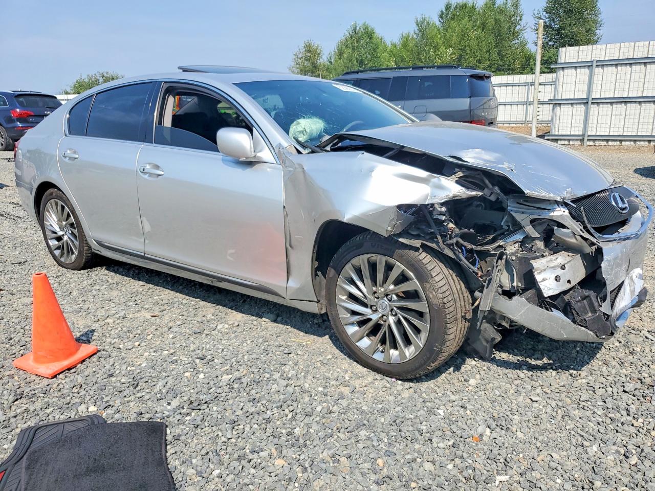 2007 Lexus Gs 350 Silver vin: JTHBE96S670013013