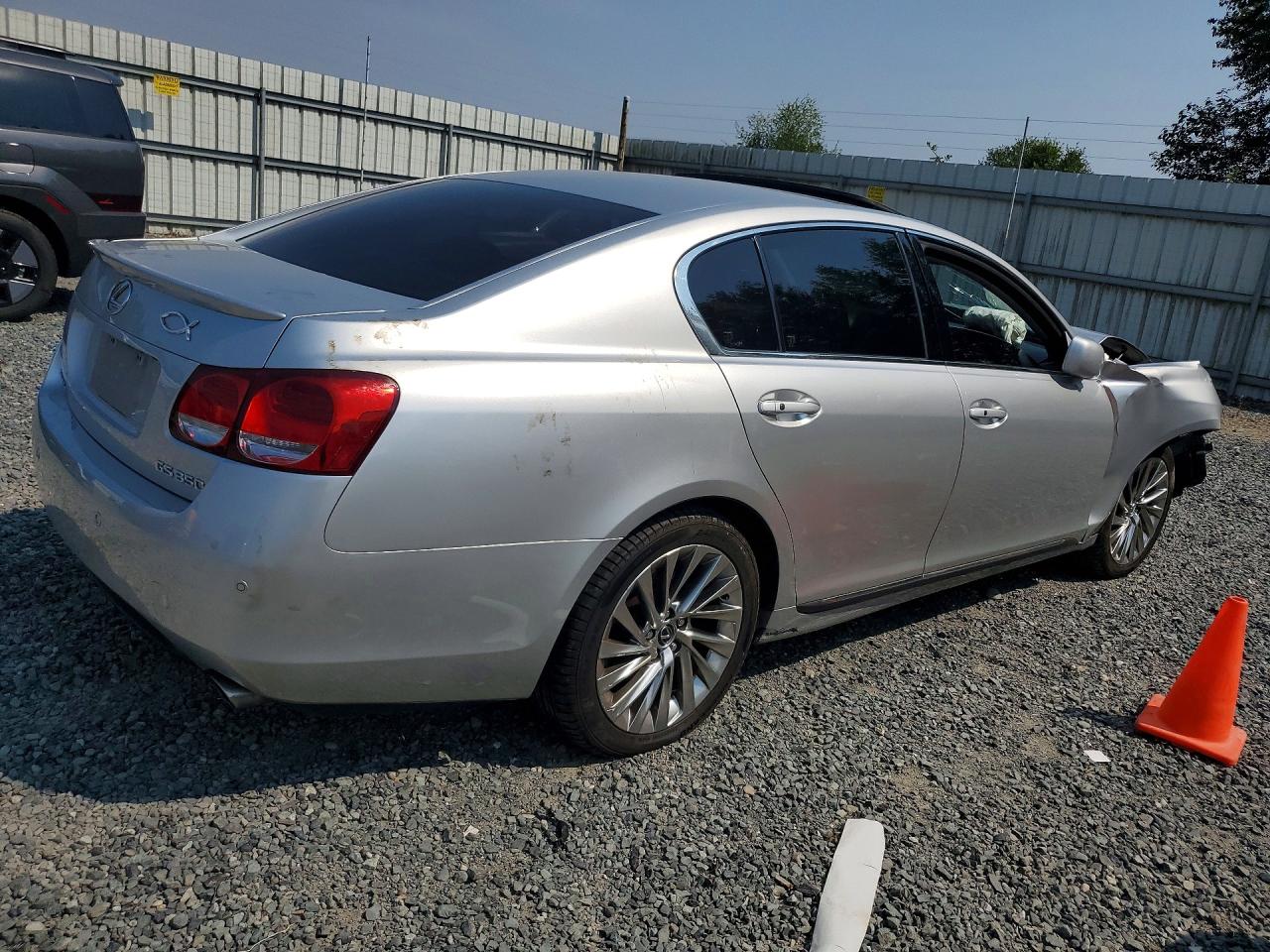 2007 Lexus Gs 350 Silver vin: JTHBE96S670013013