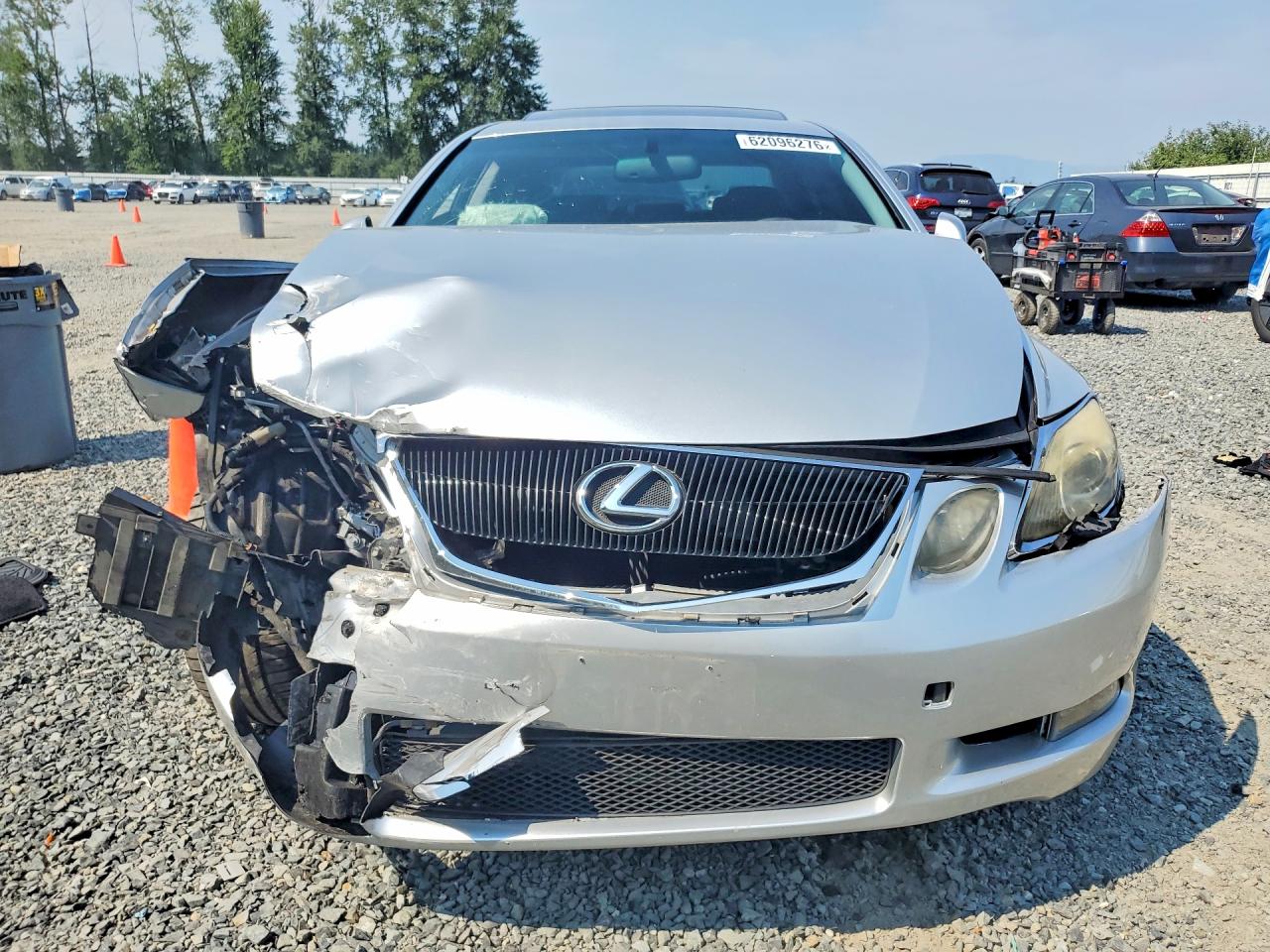 2007 Lexus Gs 350 Silver vin: JTHBE96S670013013
