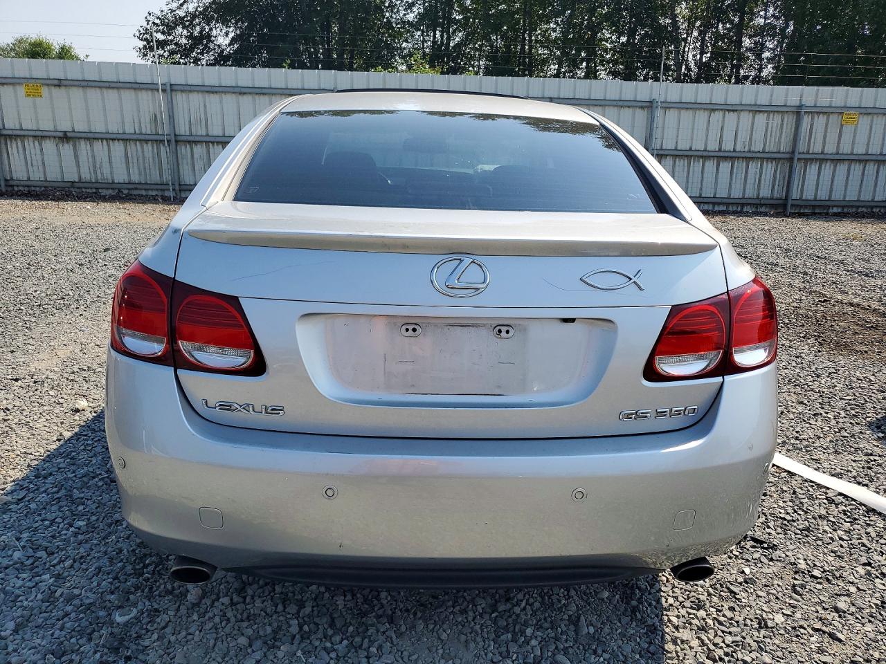 2007 Lexus Gs 350 Silver vin: JTHBE96S670013013