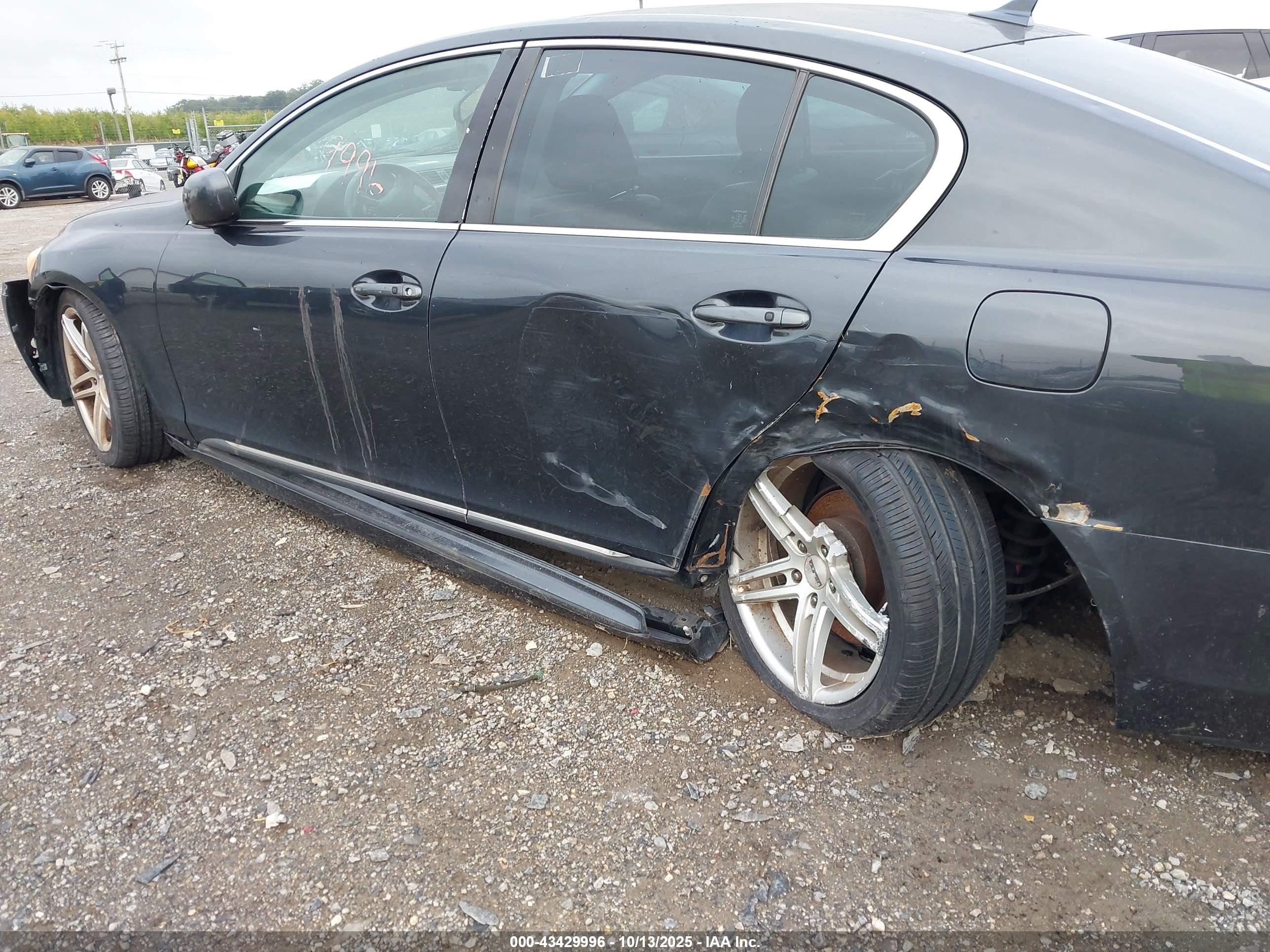 2007 Lexus Gs 350   Black vin: JTHBE96S670025341
