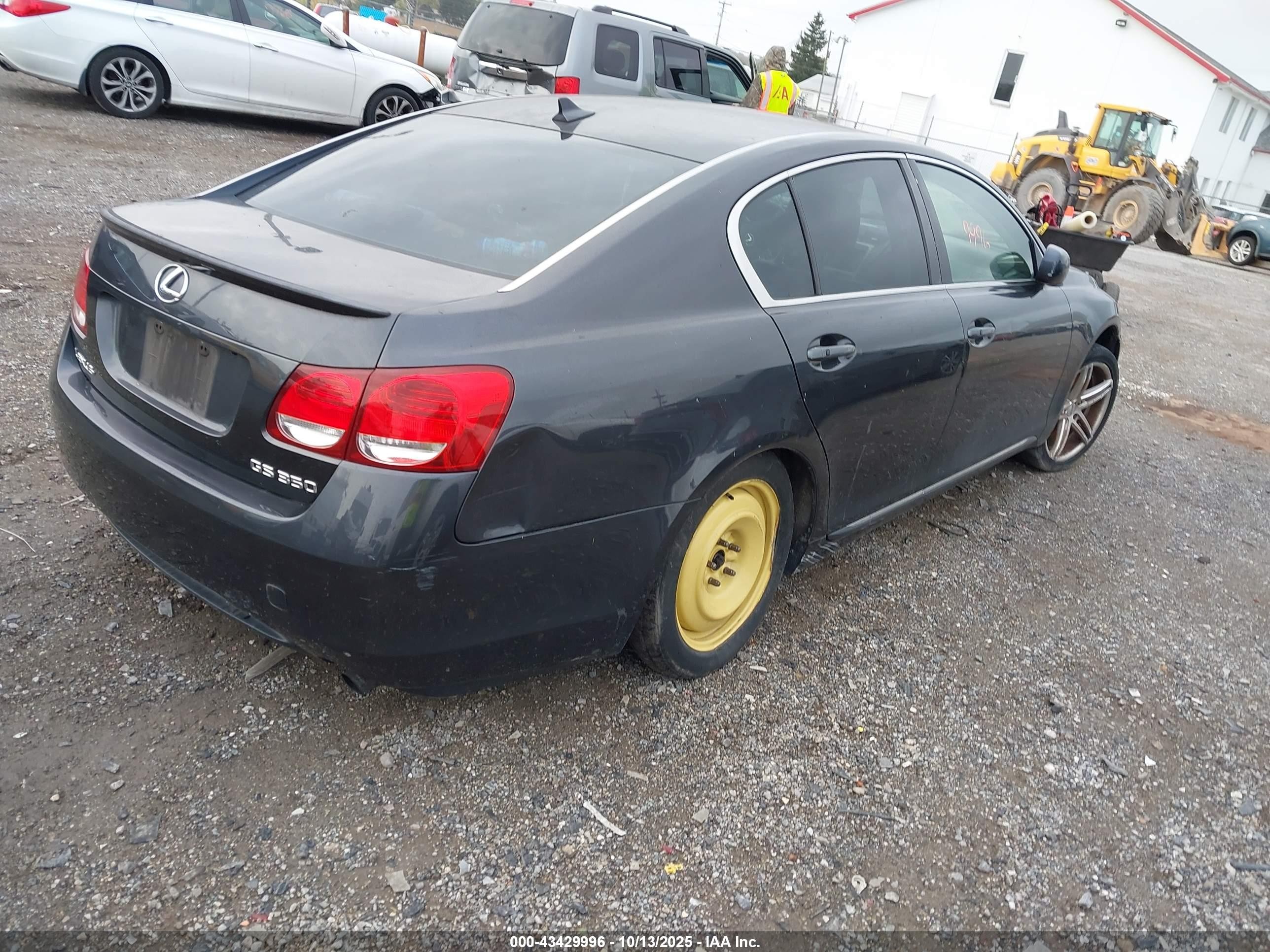2007 Lexus Gs 350   Black vin: JTHBE96S670025341
