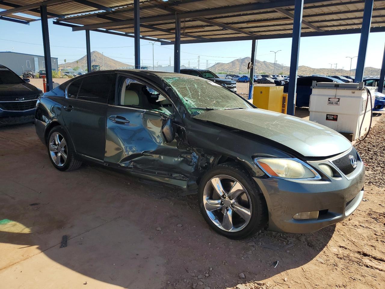 2007 Lexus Gs 350 Green vin: JTHBE96S670026313