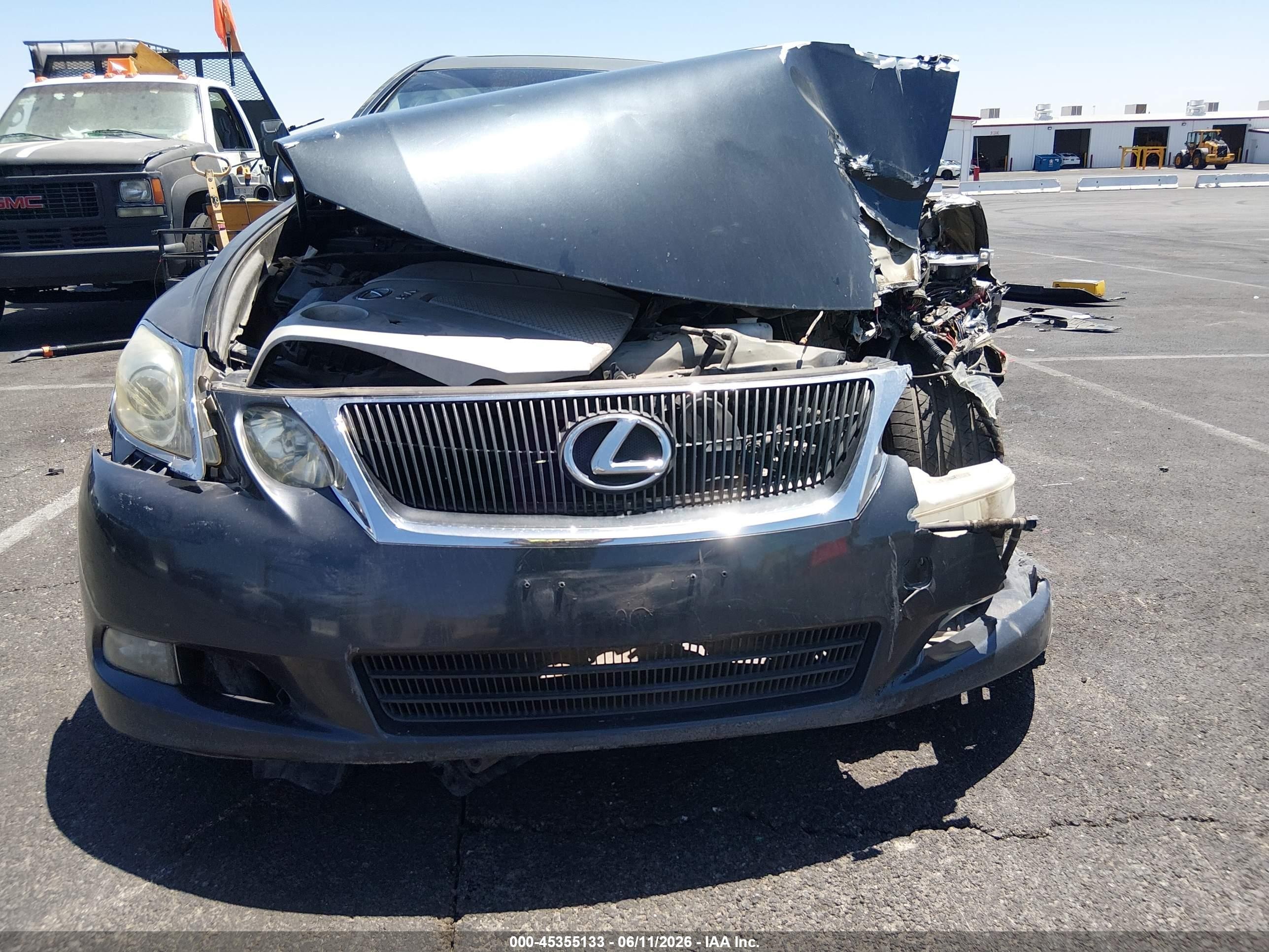 2008 Lexus Gs 350   Gray vin: JTHBE96S680032677