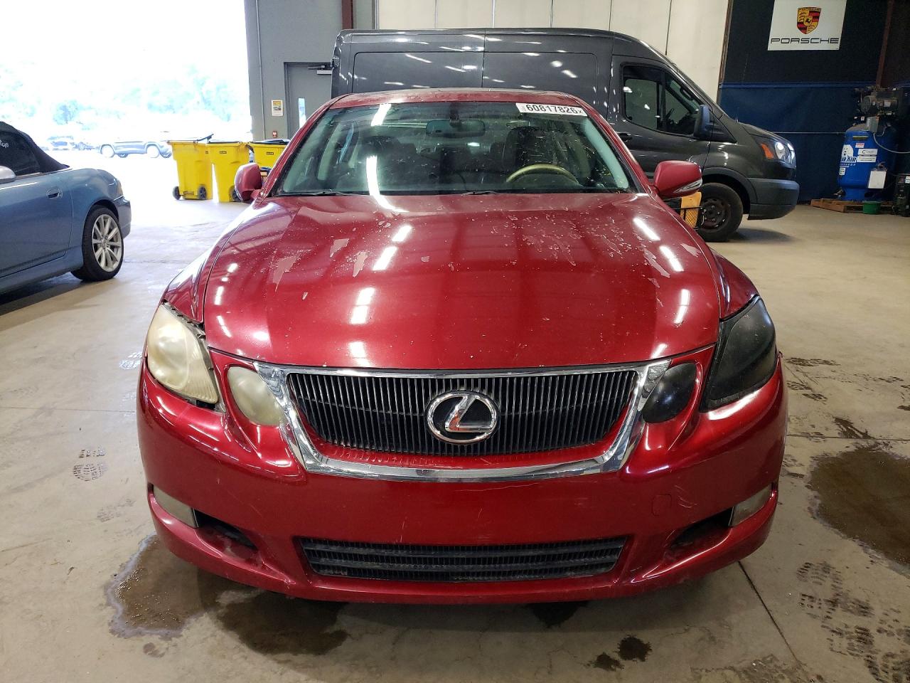 2009 Lexus Gs 350 Red vin: JTHBE96S690046595