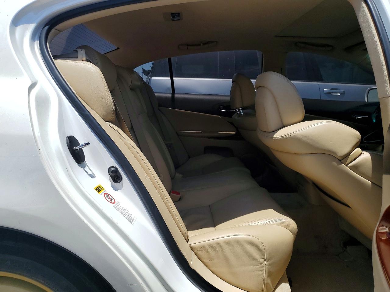 2007 Lexus Gs 350 White vin: JTHBE96S770015742