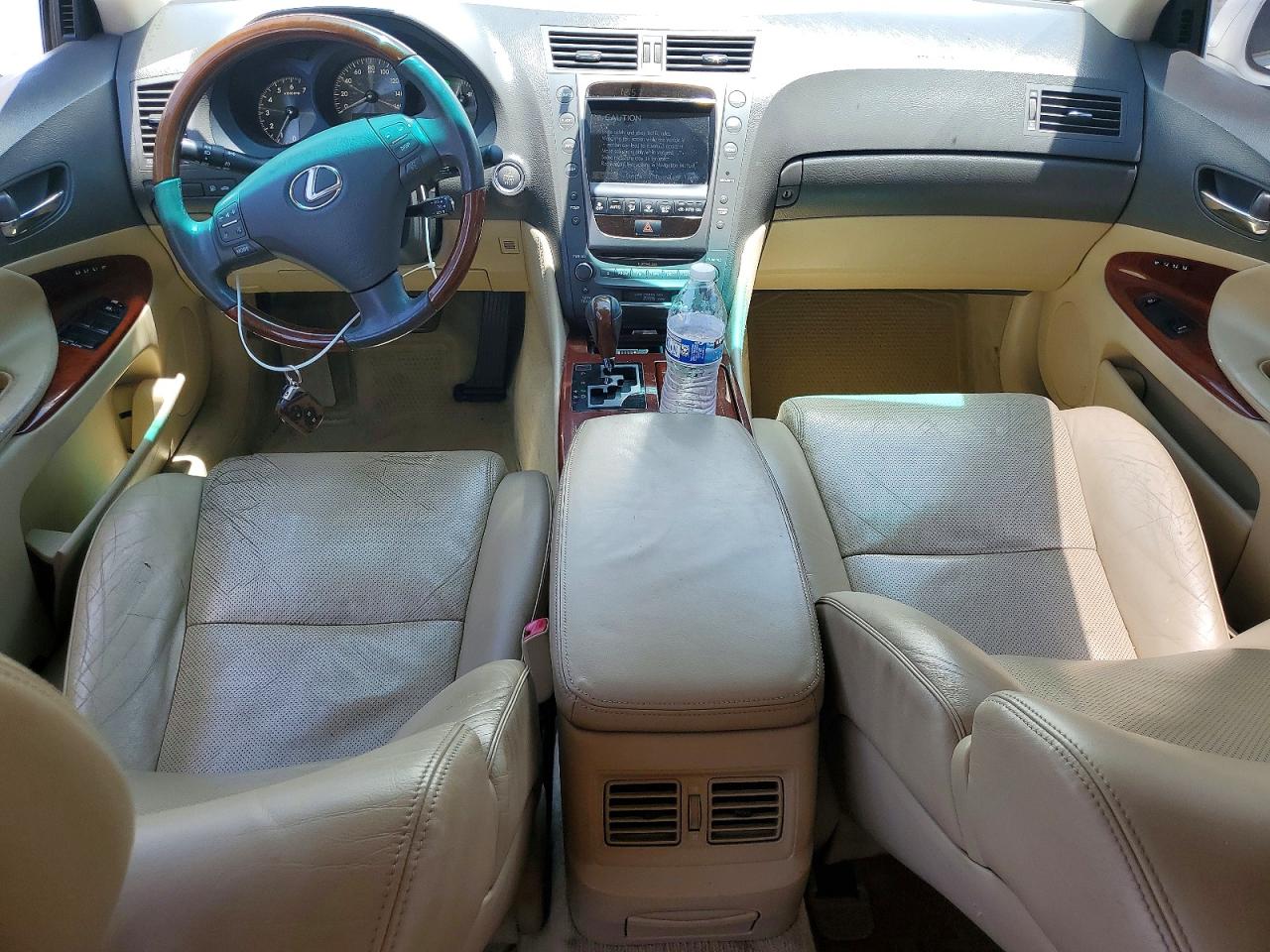 2007 Lexus Gs 350 White vin: JTHBE96S770015742