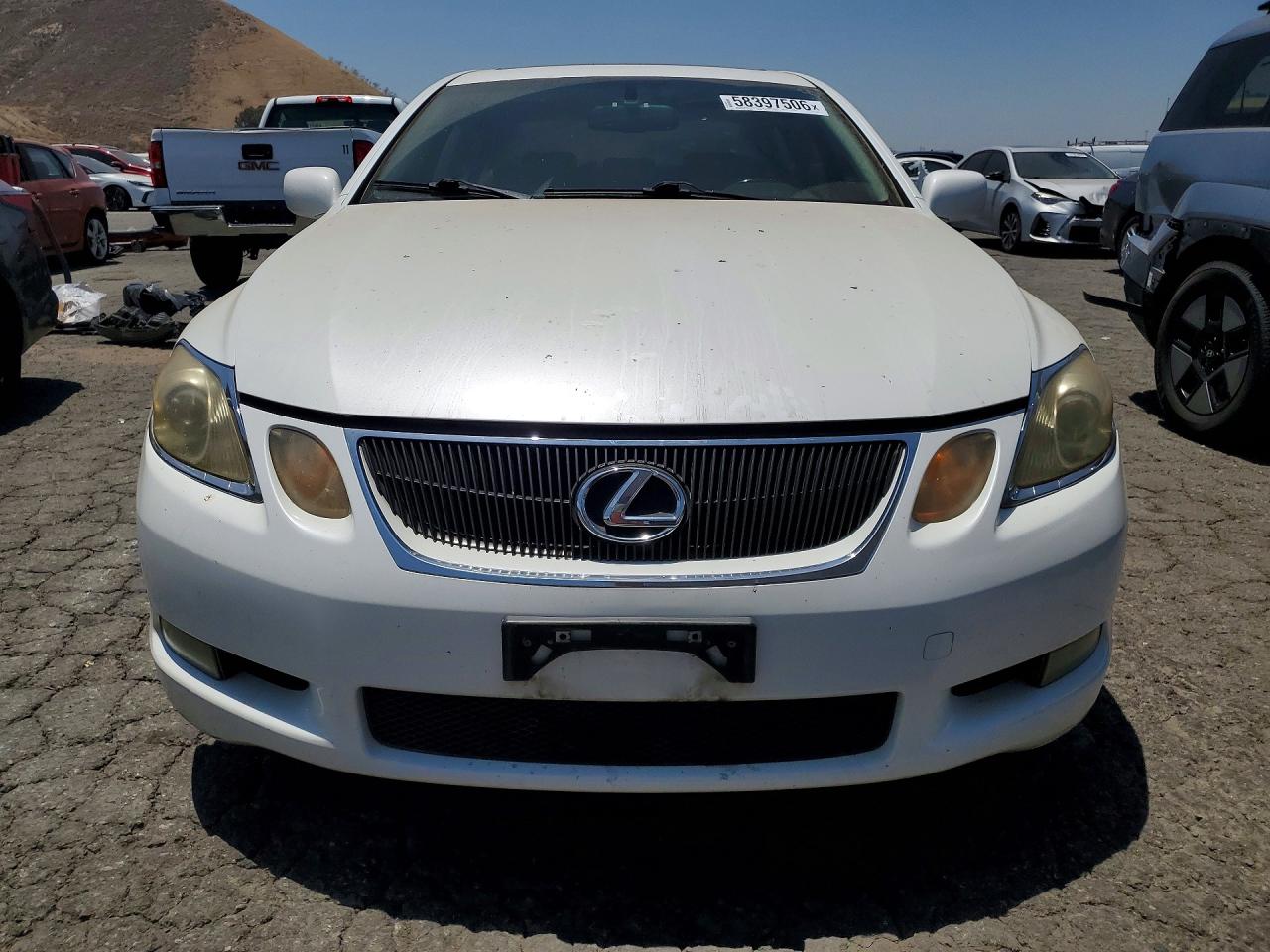 2007 Lexus Gs 350 White vin: JTHBE96S770015742