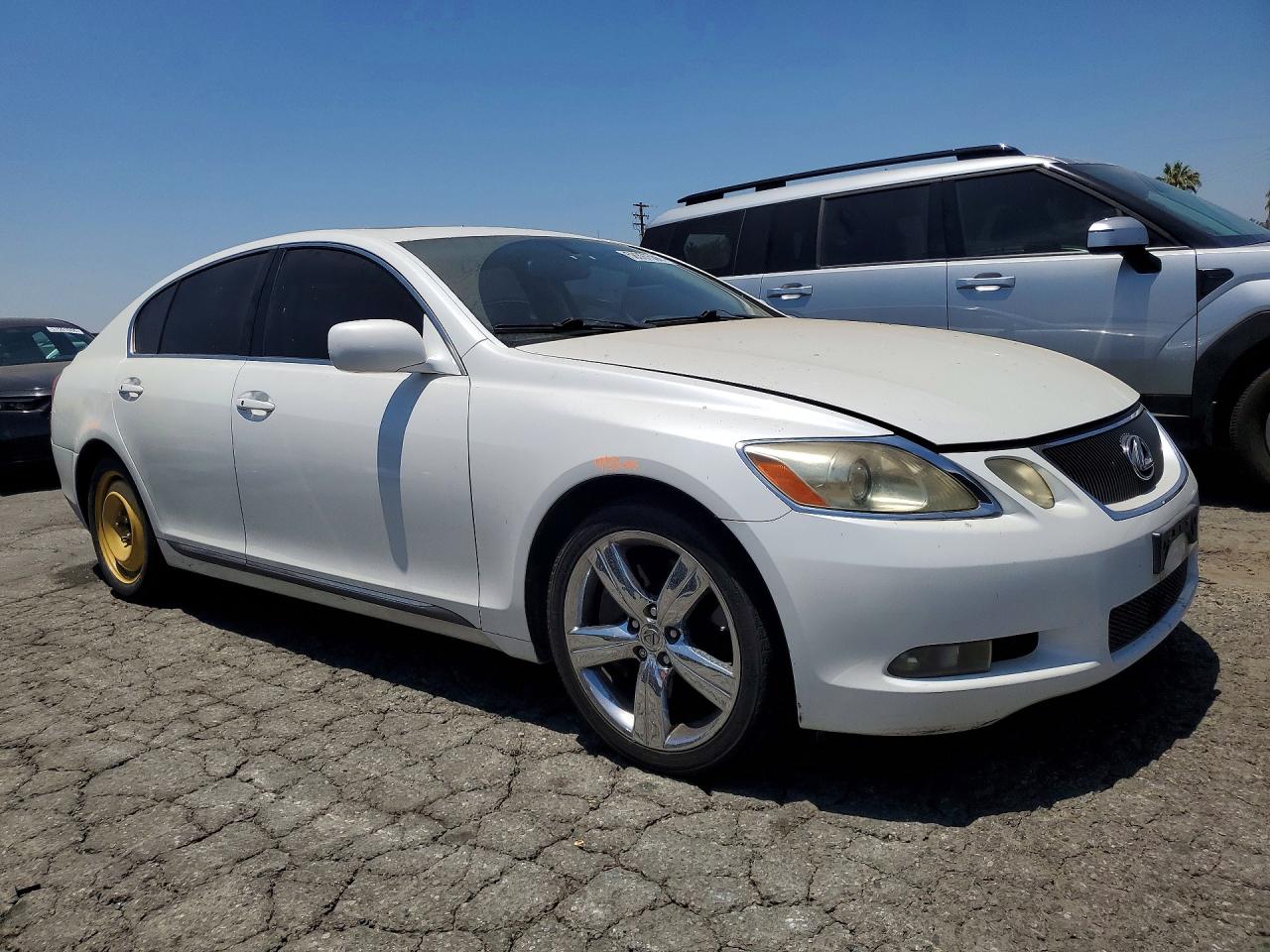 2007 Lexus Gs 350 White vin: JTHBE96S770015742