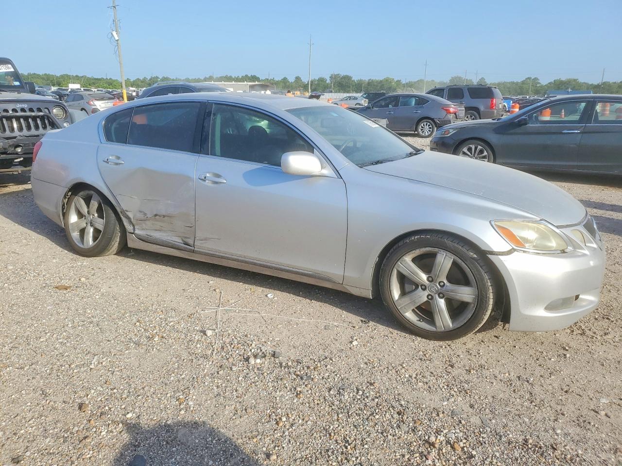 2007 Lexus Gs 350 Silver vin: JTHBE96S770017149