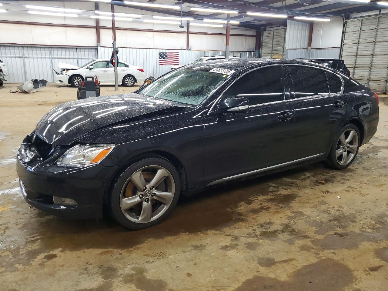 2008 Lexus Gs 350 Black vin: JTHBE96S780036172