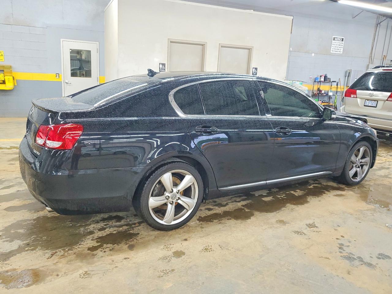 2008 Lexus Gs 350 Black vin: JTHBE96S780036172