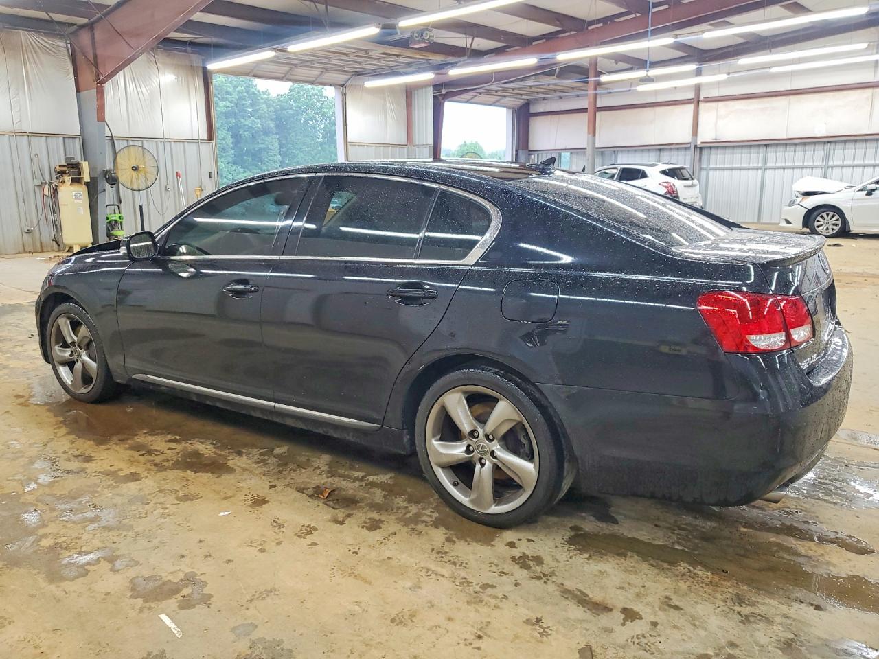 2008 Lexus Gs 350 Black vin: JTHBE96S780036172