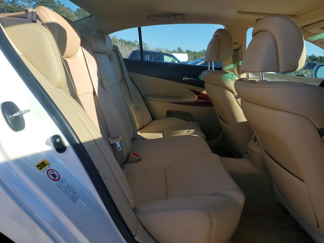 2008 Lexus Gs 350 White vin: JTHBE96S780038066