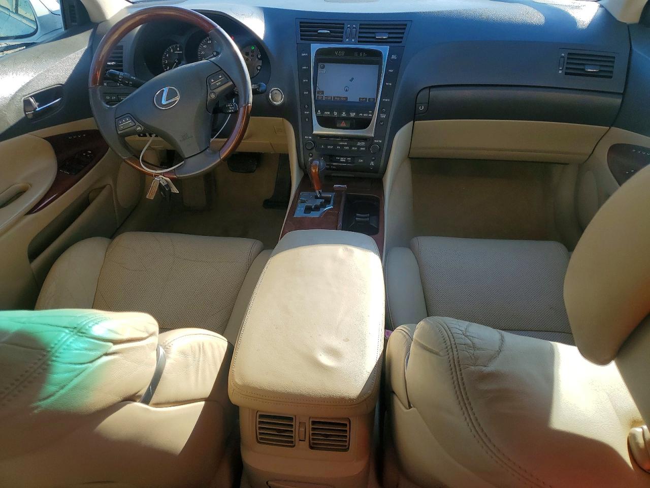 2008 Lexus Gs 350 White vin: JTHBE96S780038066