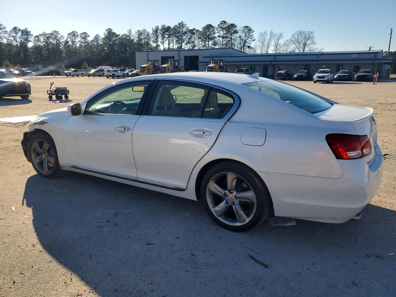 2008 Lexus Gs 350 White vin: JTHBE96S780038066