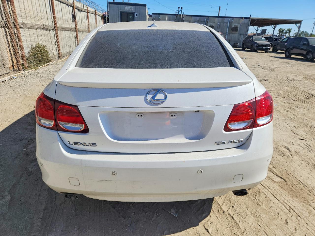 2009 Lexus Gs 350 White vin: JTHBE96S790043818