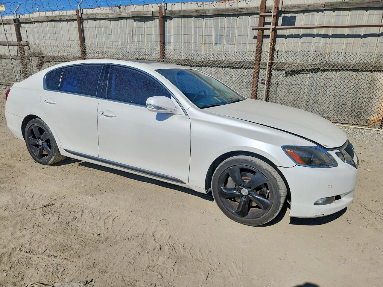 2009 Lexus Gs 350 White vin: JTHBE96S790043818