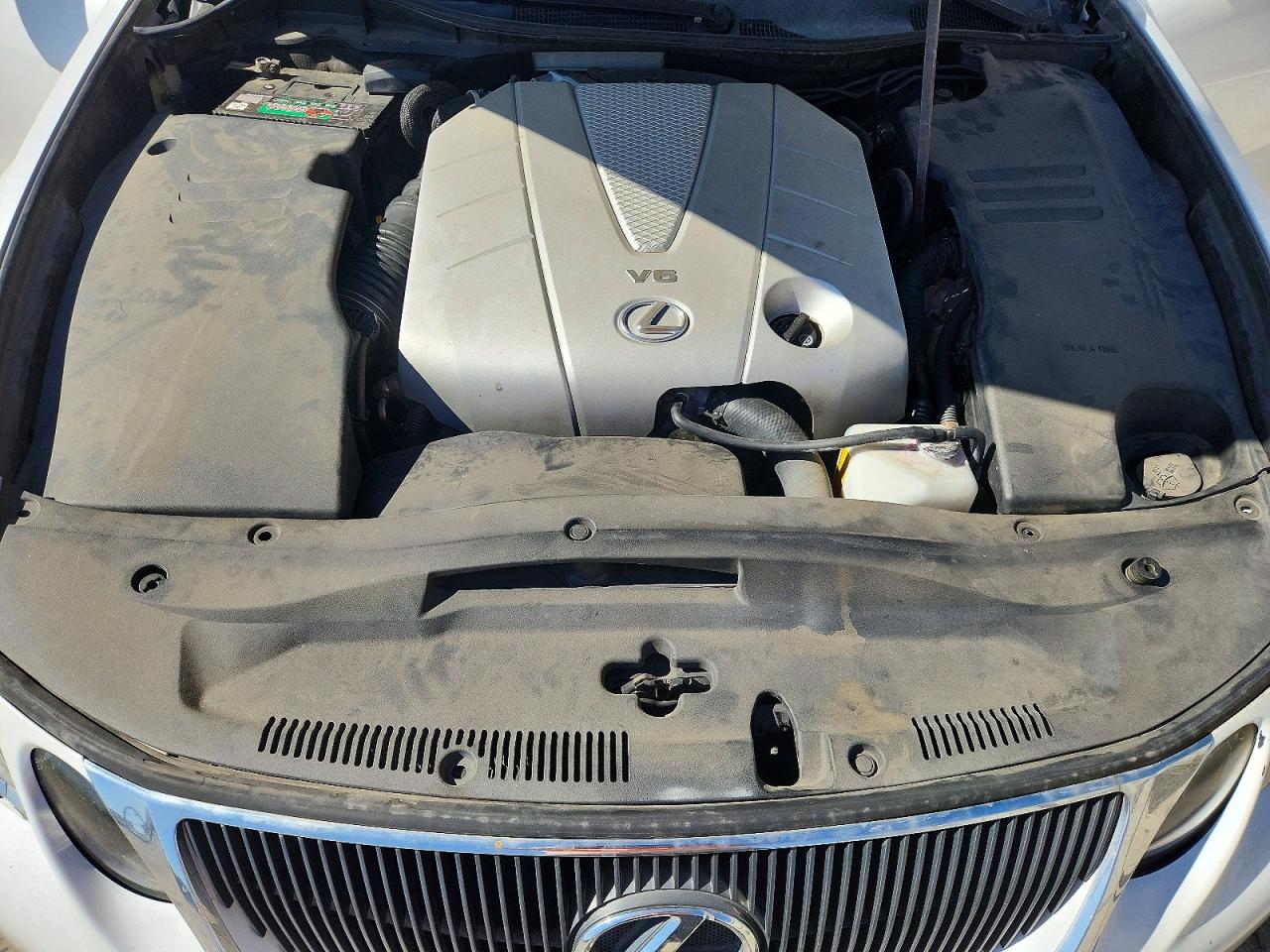 2009 Lexus Gs 350 White vin: JTHBE96S790043818