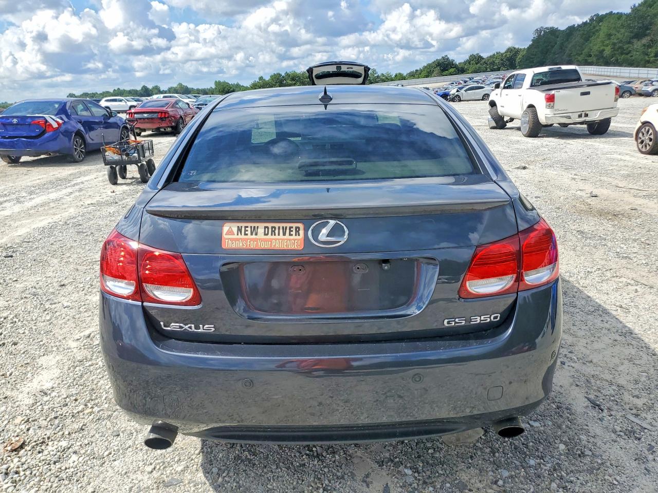 2007 Lexus Gs 350 Gray vin: JTHBE96S870020674