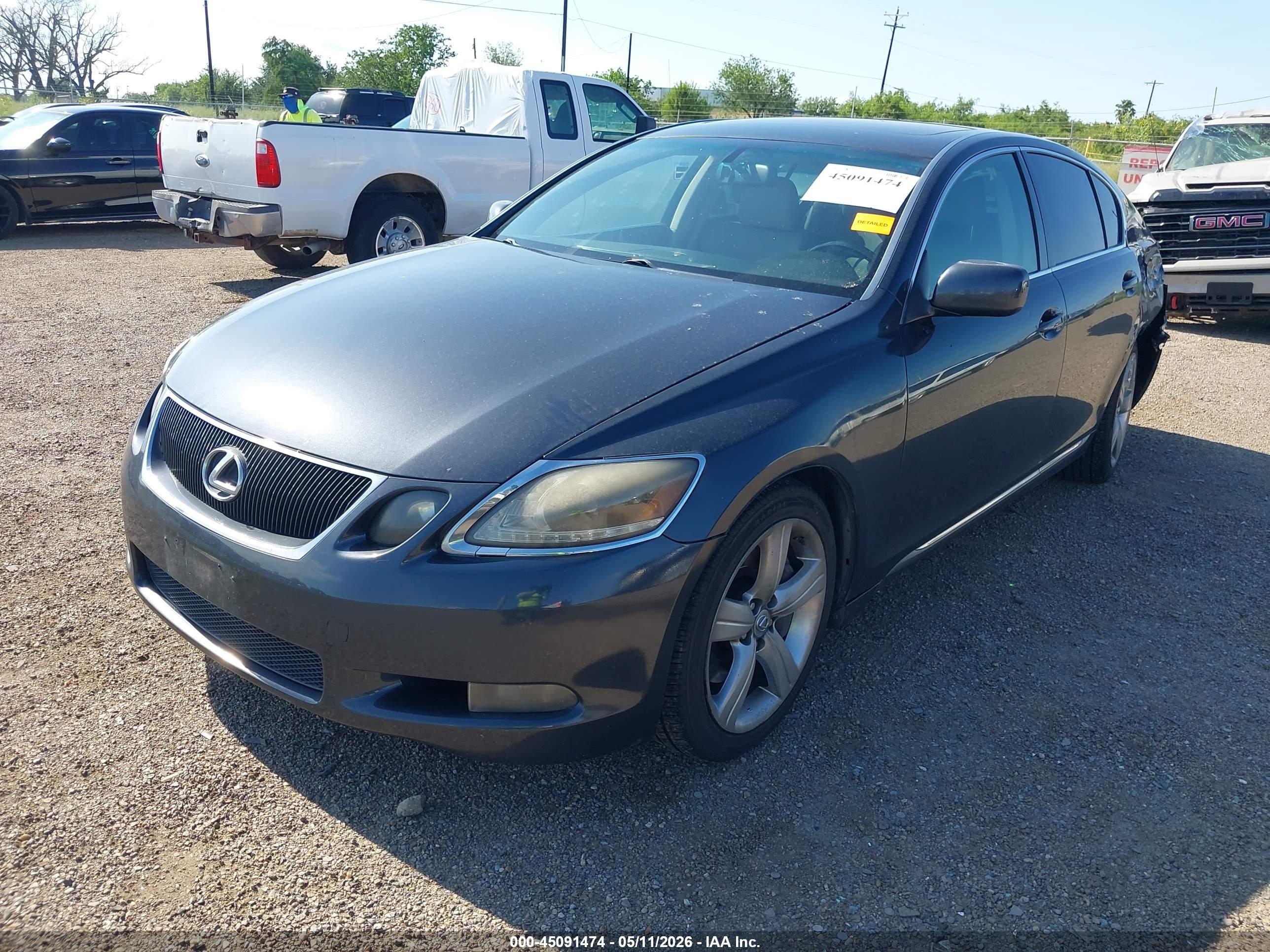 2007 Lexus Gs 350   Gray vin: JTHBE96S870023297