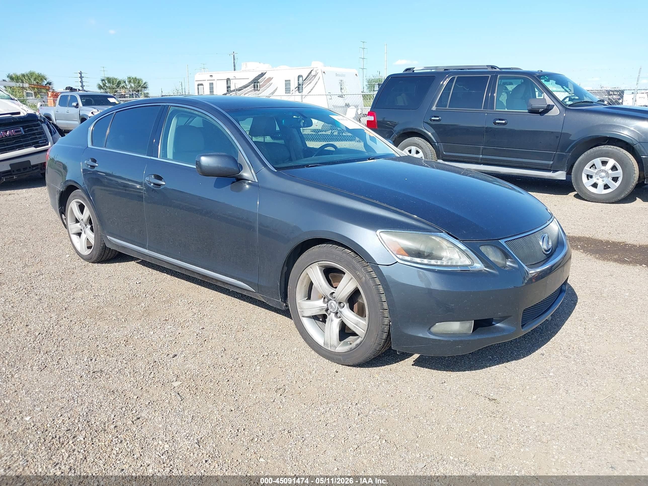 2007 Lexus Gs 350   Gray vin: JTHBE96S870023297