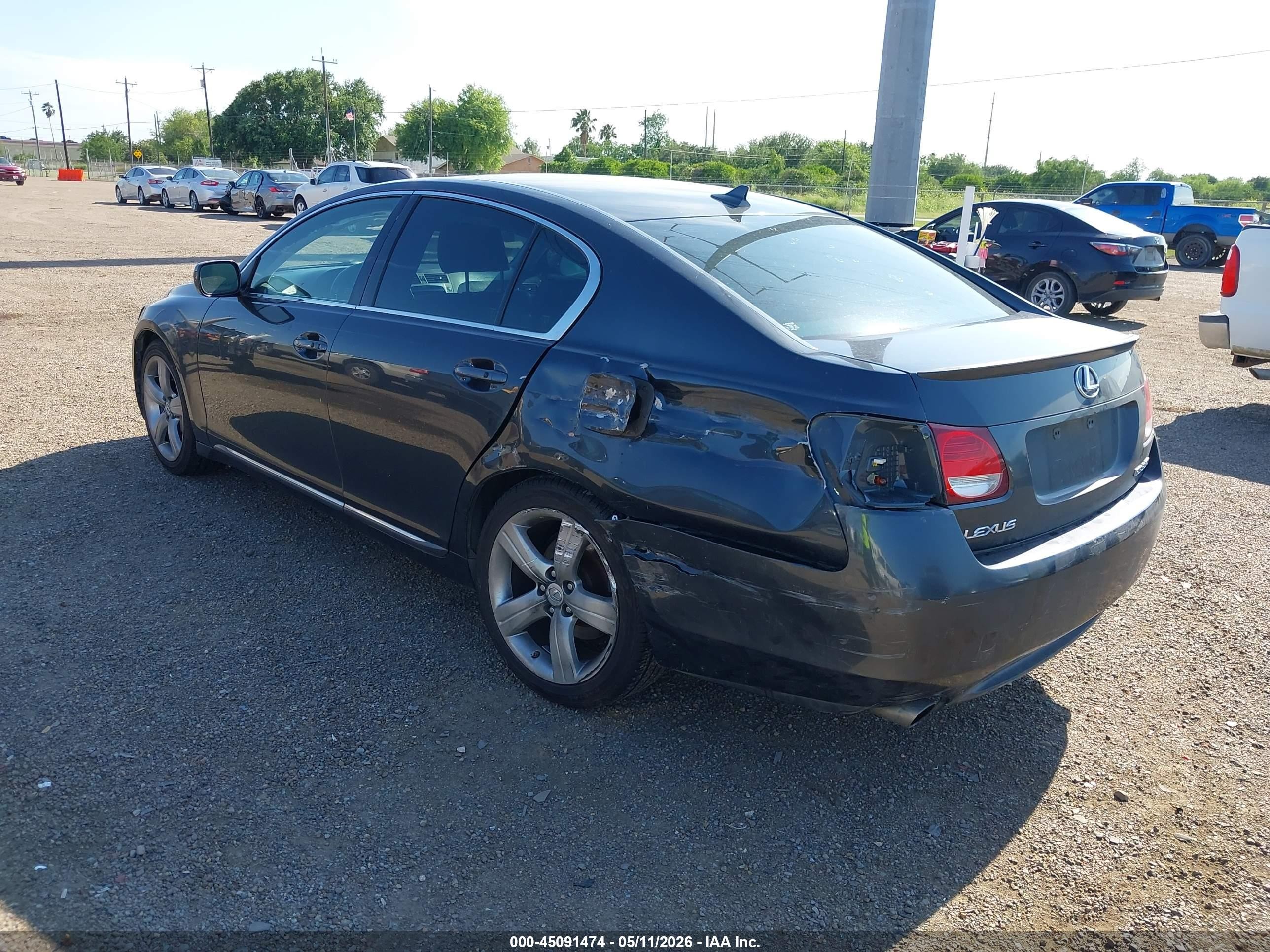 2007 Lexus Gs 350   Gray vin: JTHBE96S870023297