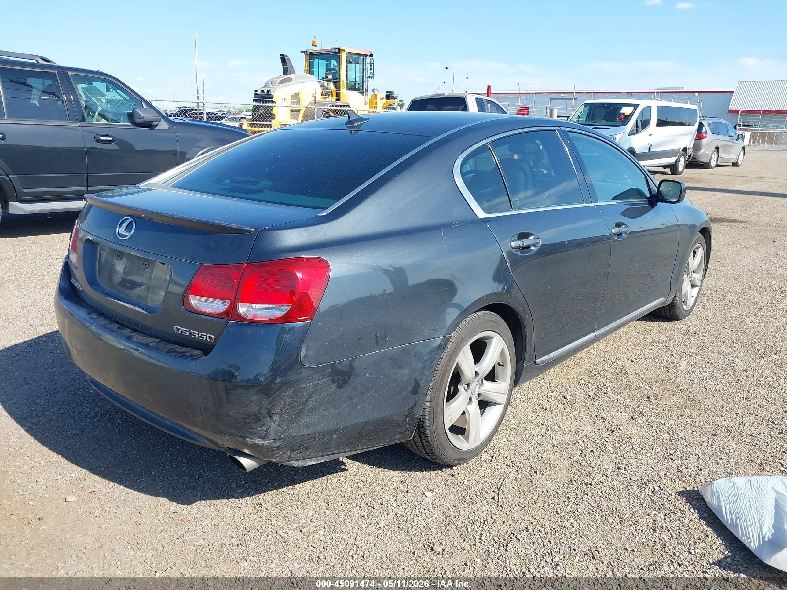 2007 Lexus Gs 350   Gray vin: JTHBE96S870023297
