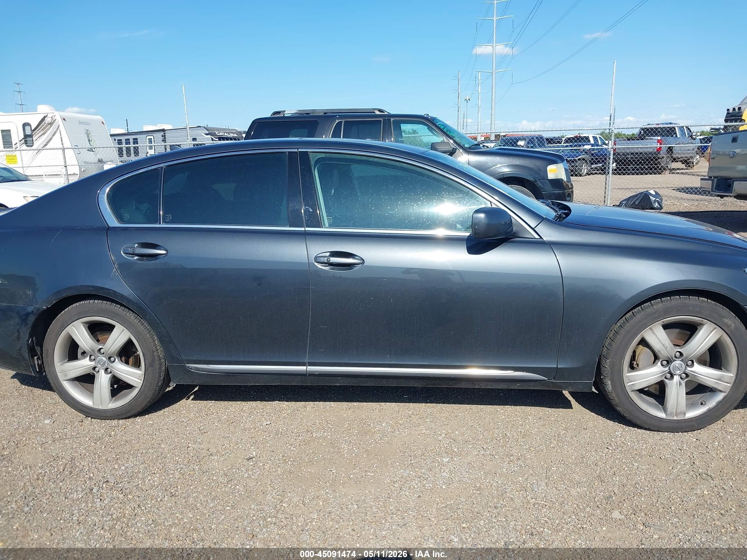 2007 Lexus Gs 350   Gray vin: JTHBE96S870023297