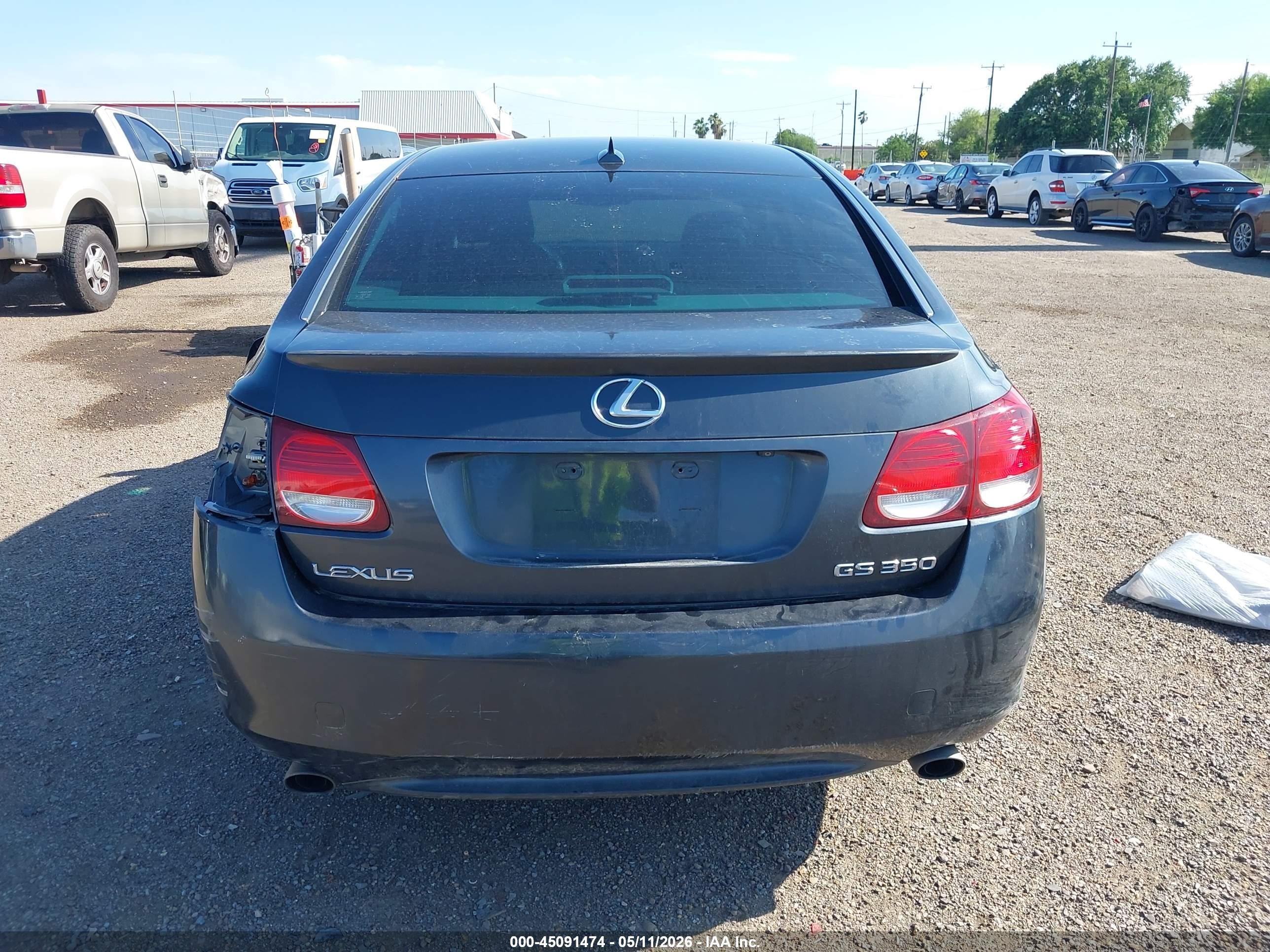 2007 Lexus Gs 350   Gray vin: JTHBE96S870023297