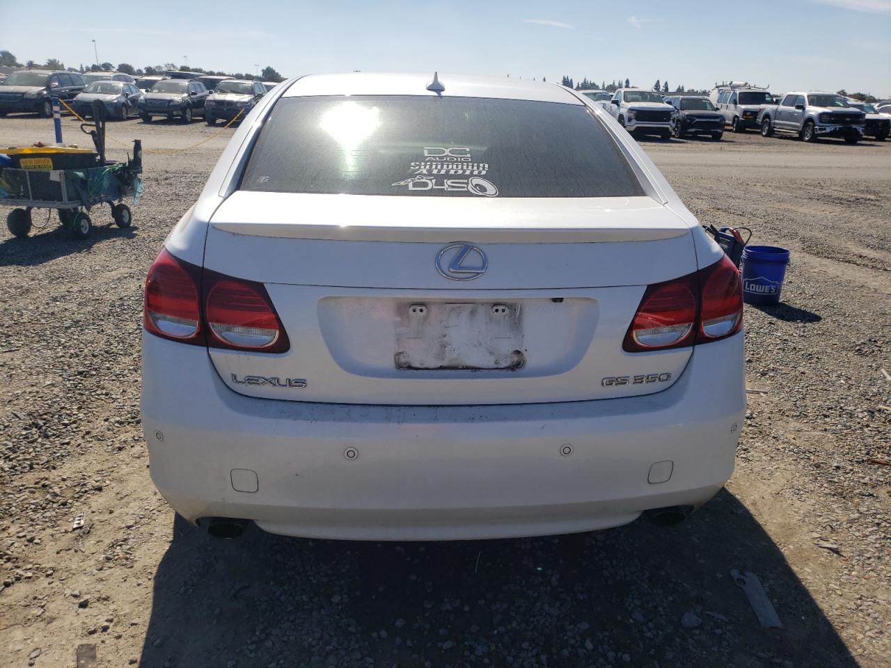 2008 Lexus Gs 350 White vin: JTHBE96S880034673