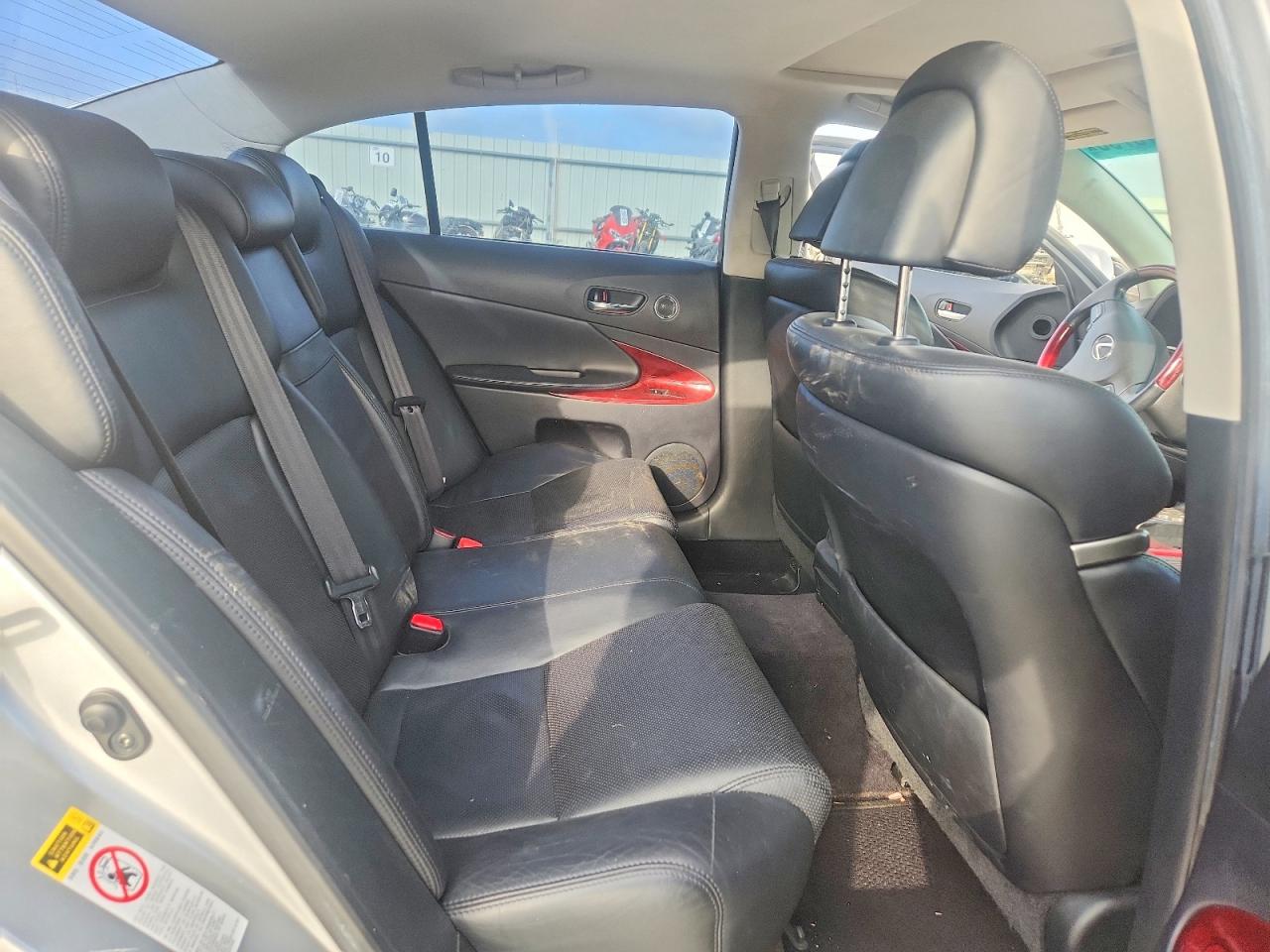 2008 Lexus Gs 350 Silver vin: JTHBE96S880037640