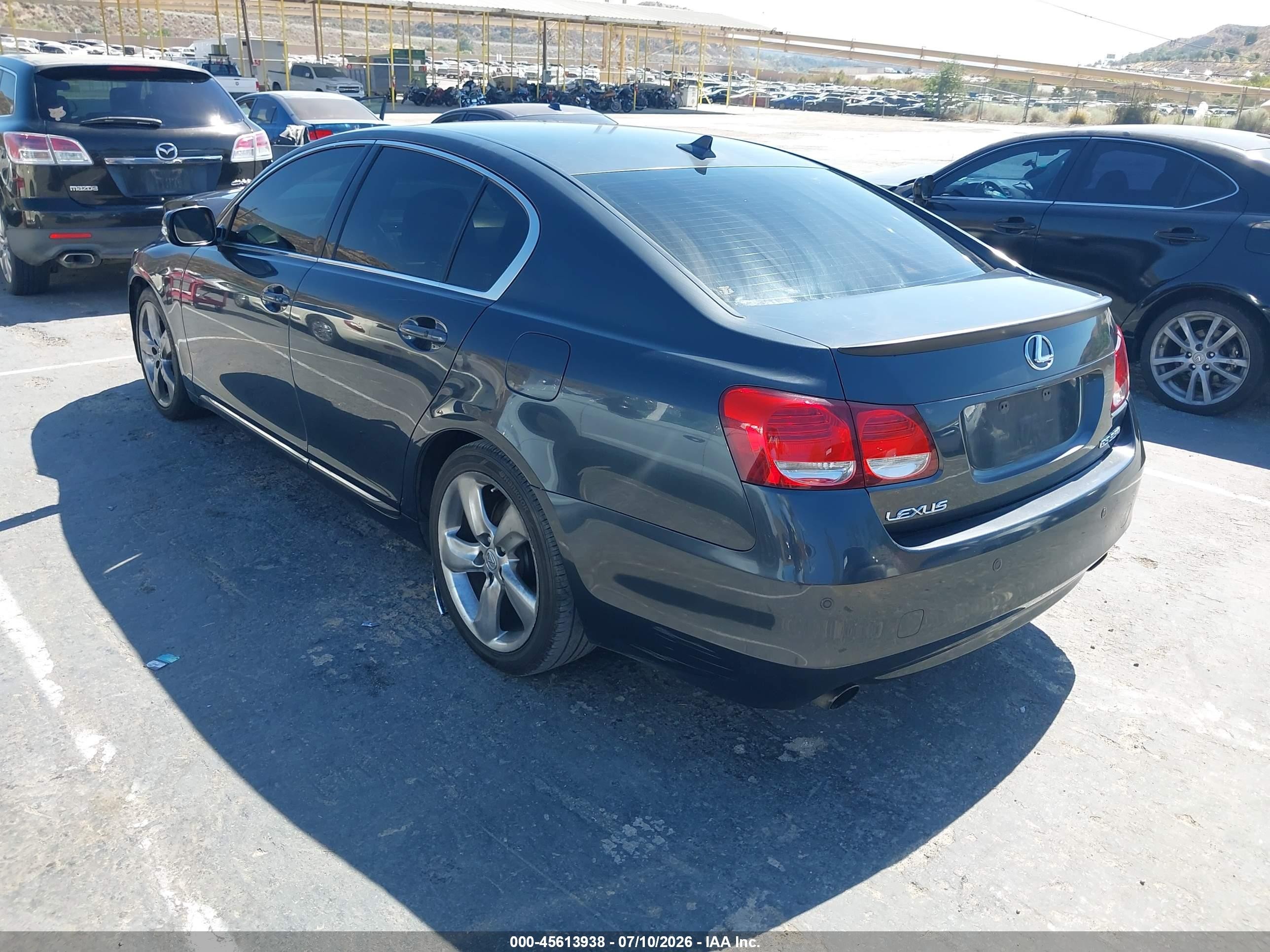 2009 Lexus Gs 350   Серый vin: JTHBE96S890043889