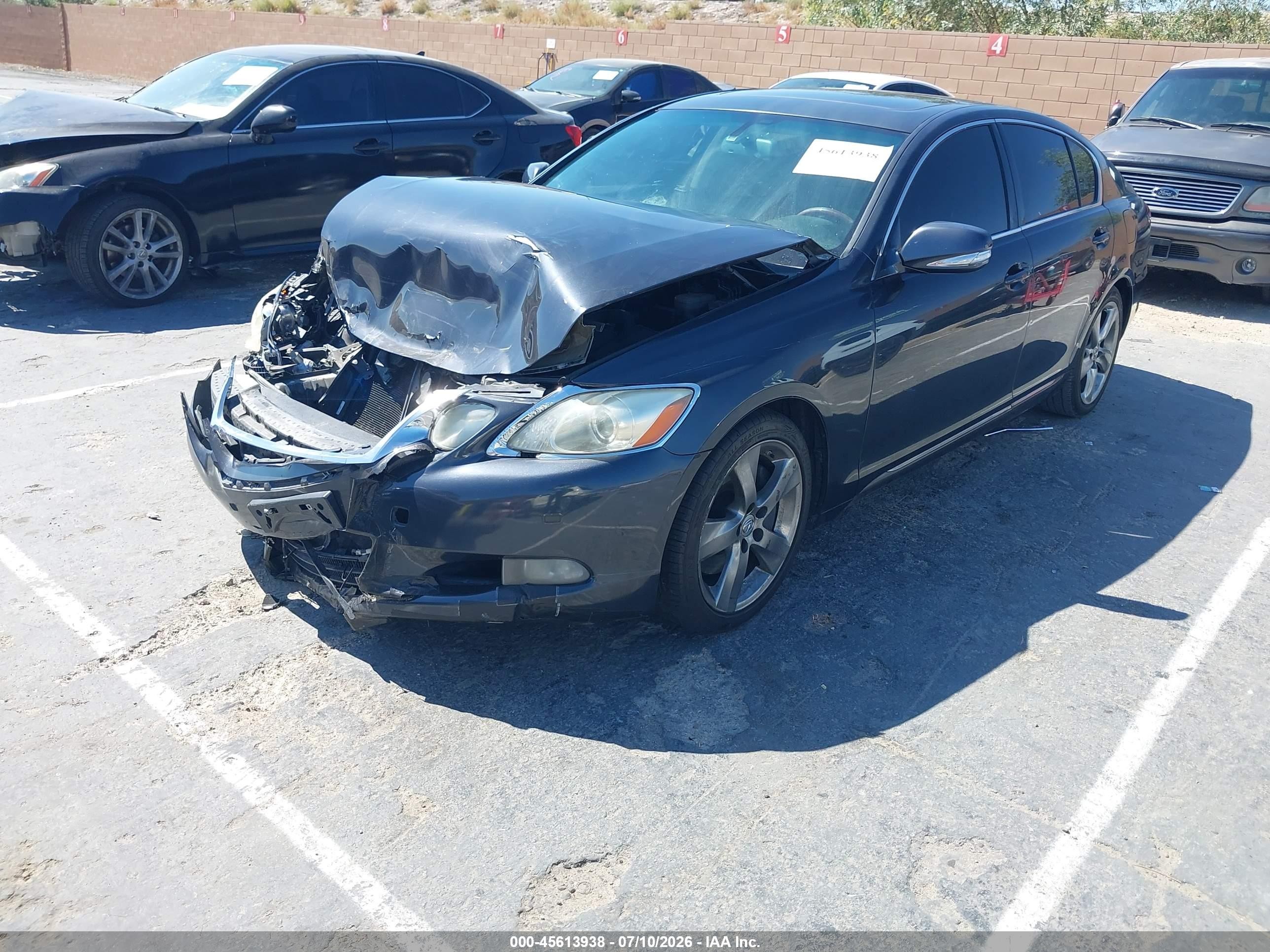 2009 Lexus Gs 350   Серый vin: JTHBE96S890043889
