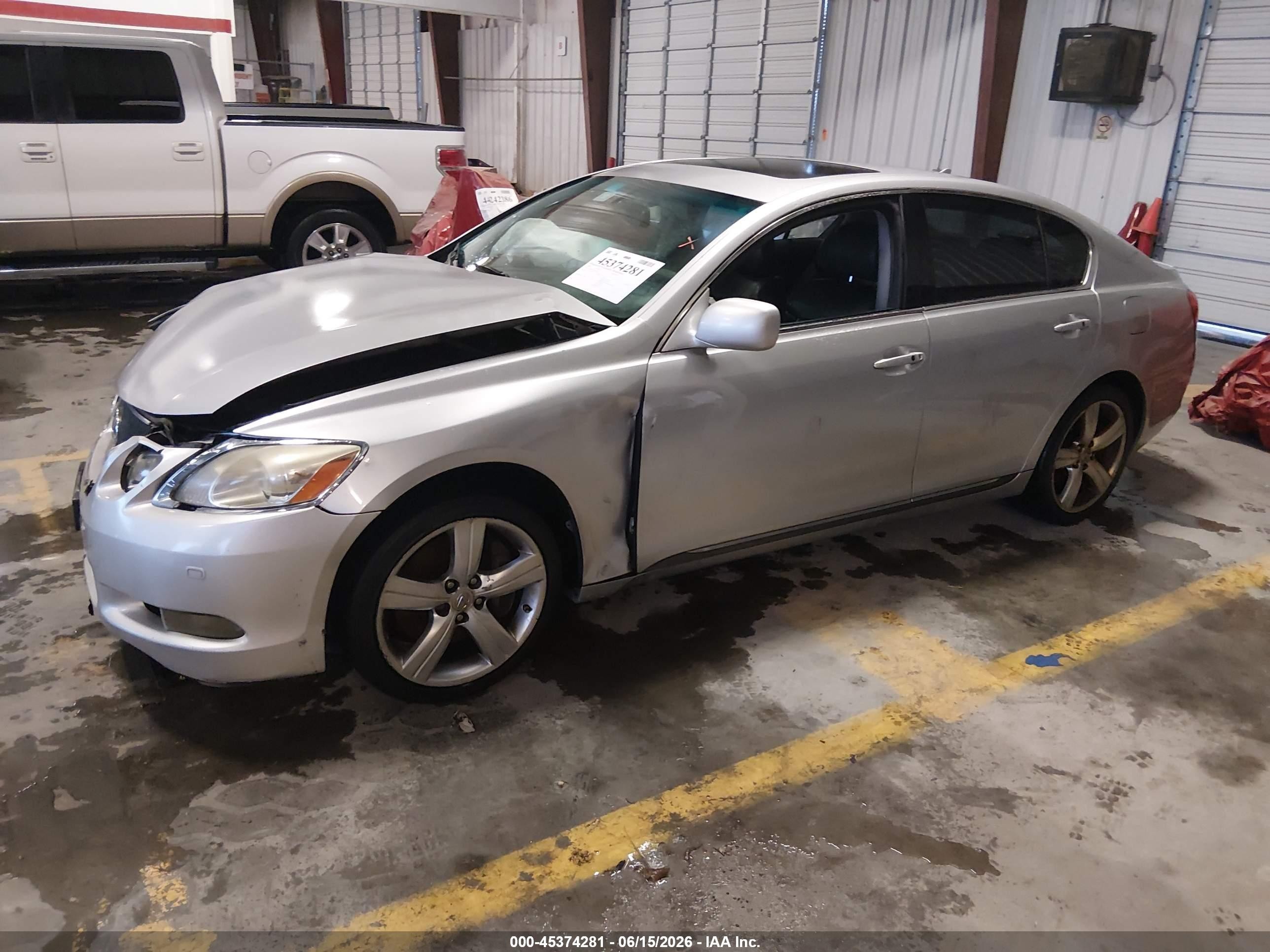 2007 Lexus Gs 350   Silver vin: JTHBE96S970018772