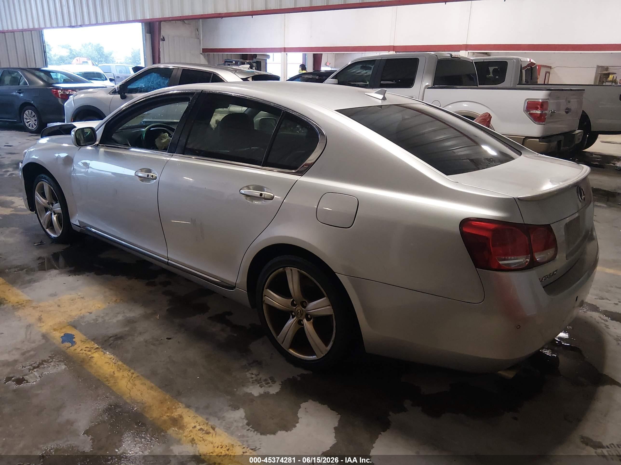 2007 Lexus Gs 350   Silver vin: JTHBE96S970018772