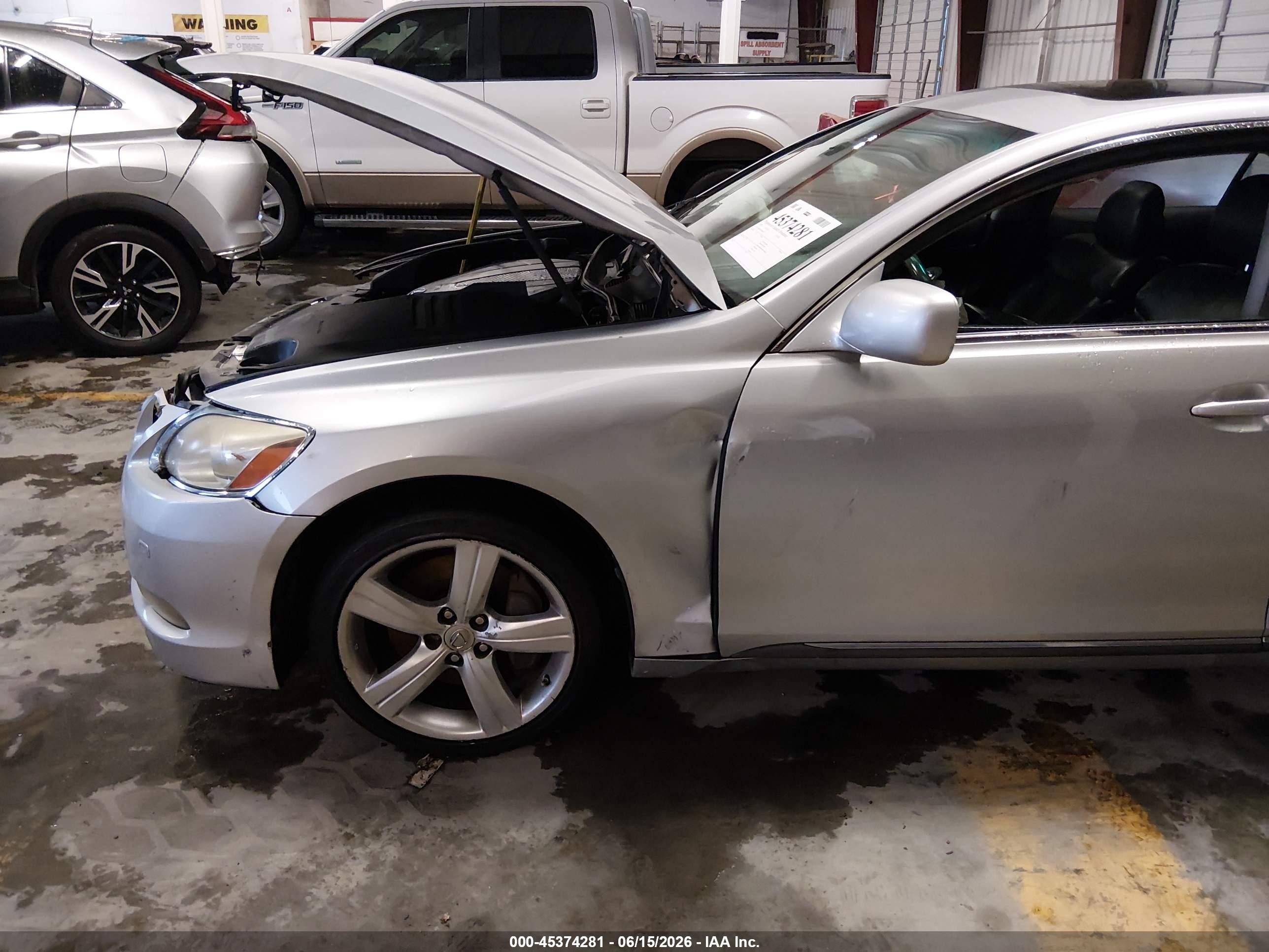2007 Lexus Gs 350   Silver vin: JTHBE96S970018772