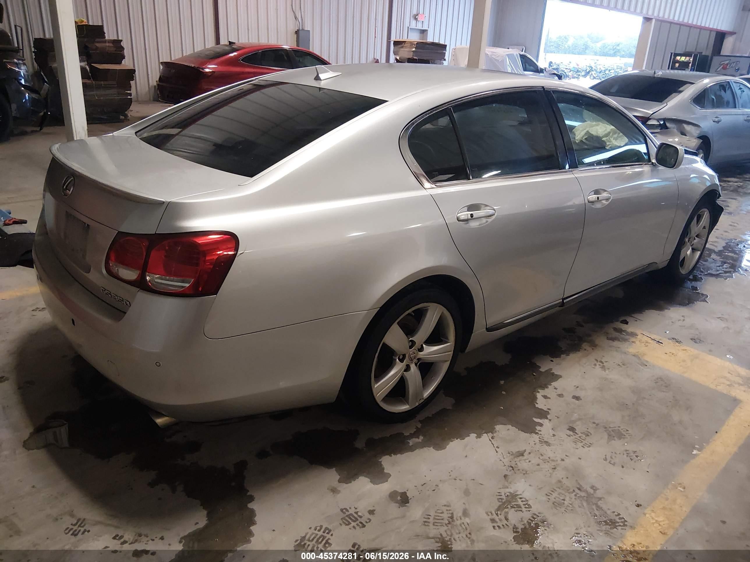 2007 Lexus Gs 350   Silver vin: JTHBE96S970018772