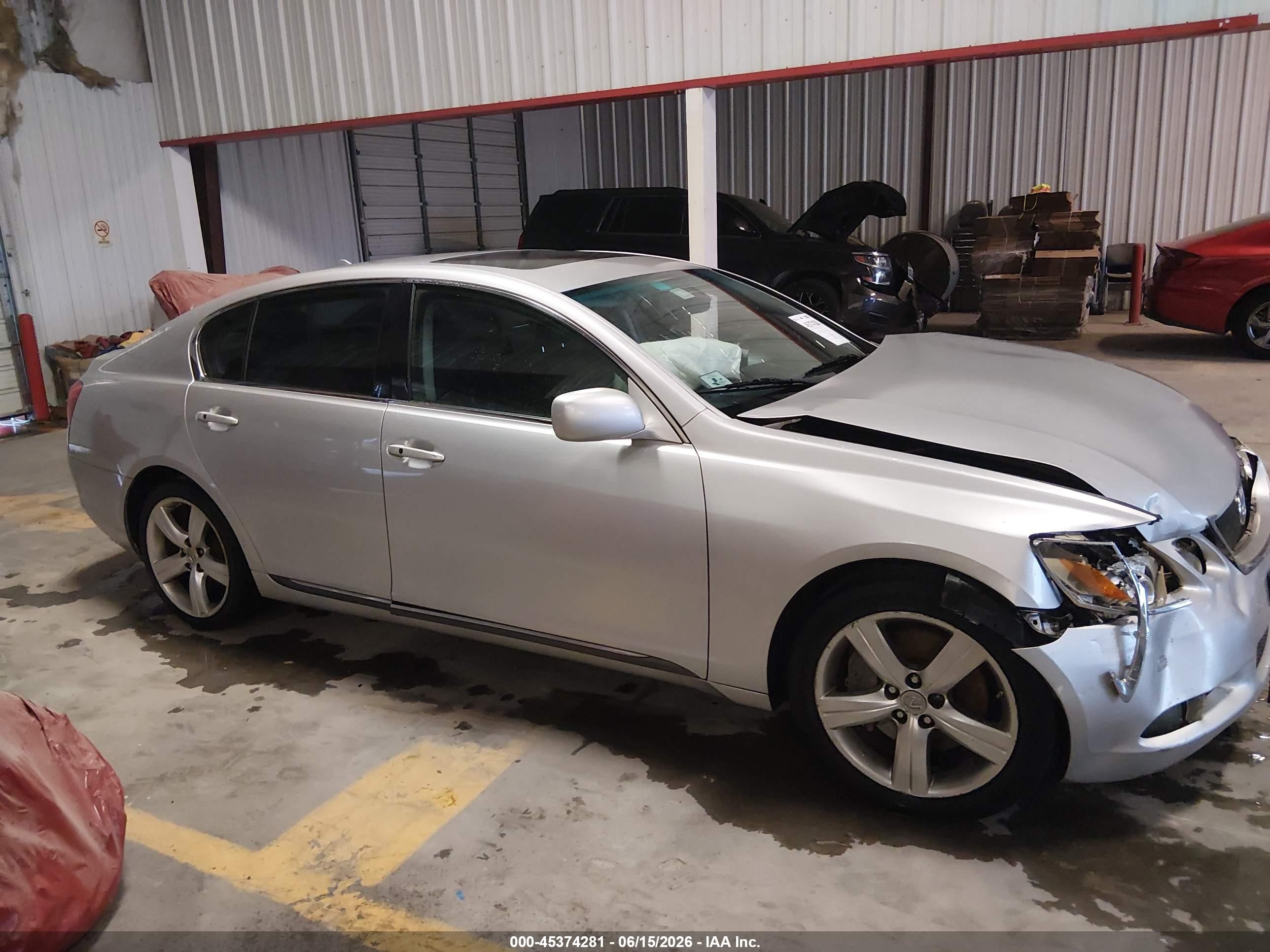 2007 Lexus Gs 350   Silver vin: JTHBE96S970018772
