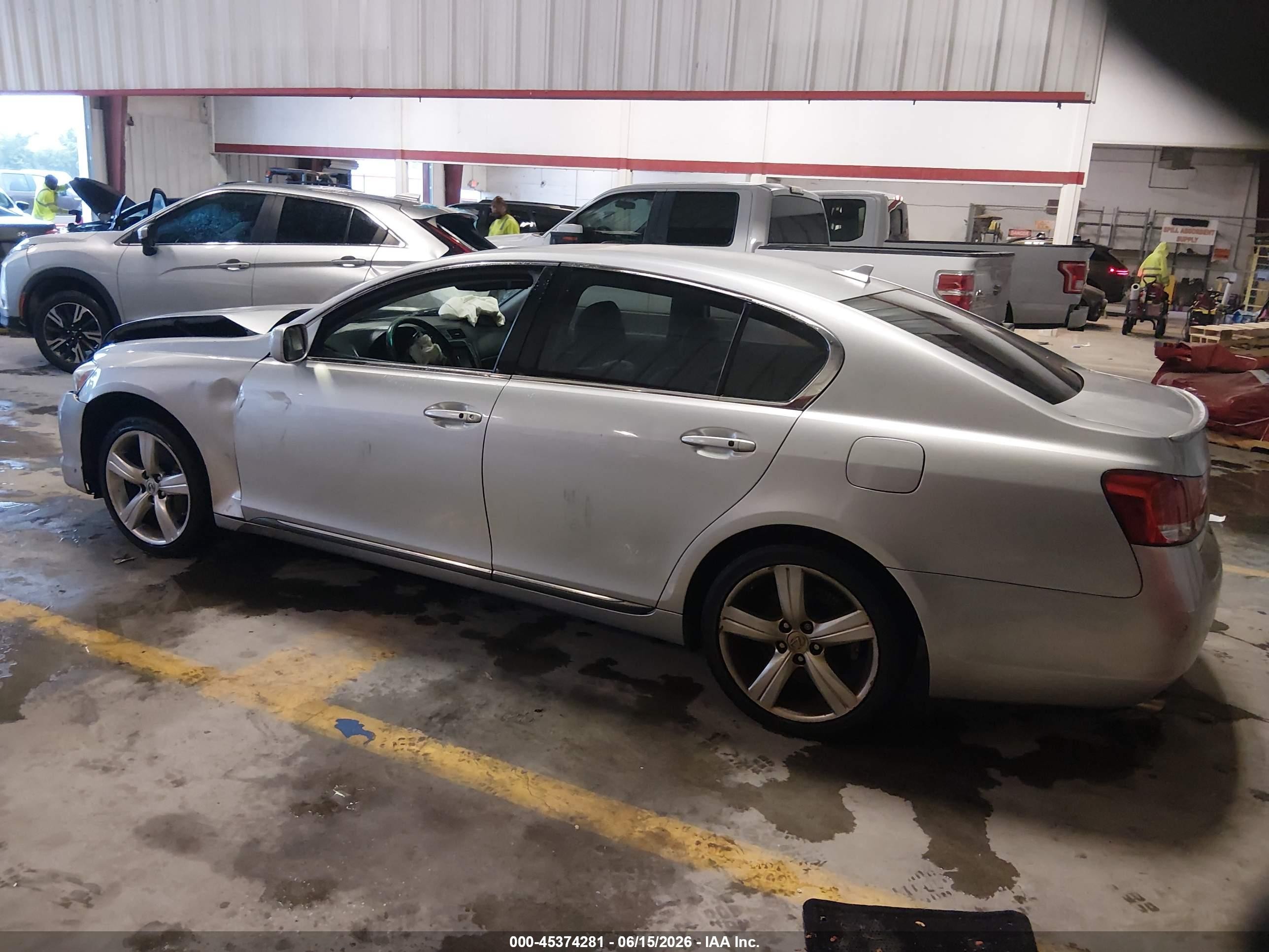 2007 Lexus Gs 350   Silver vin: JTHBE96S970018772