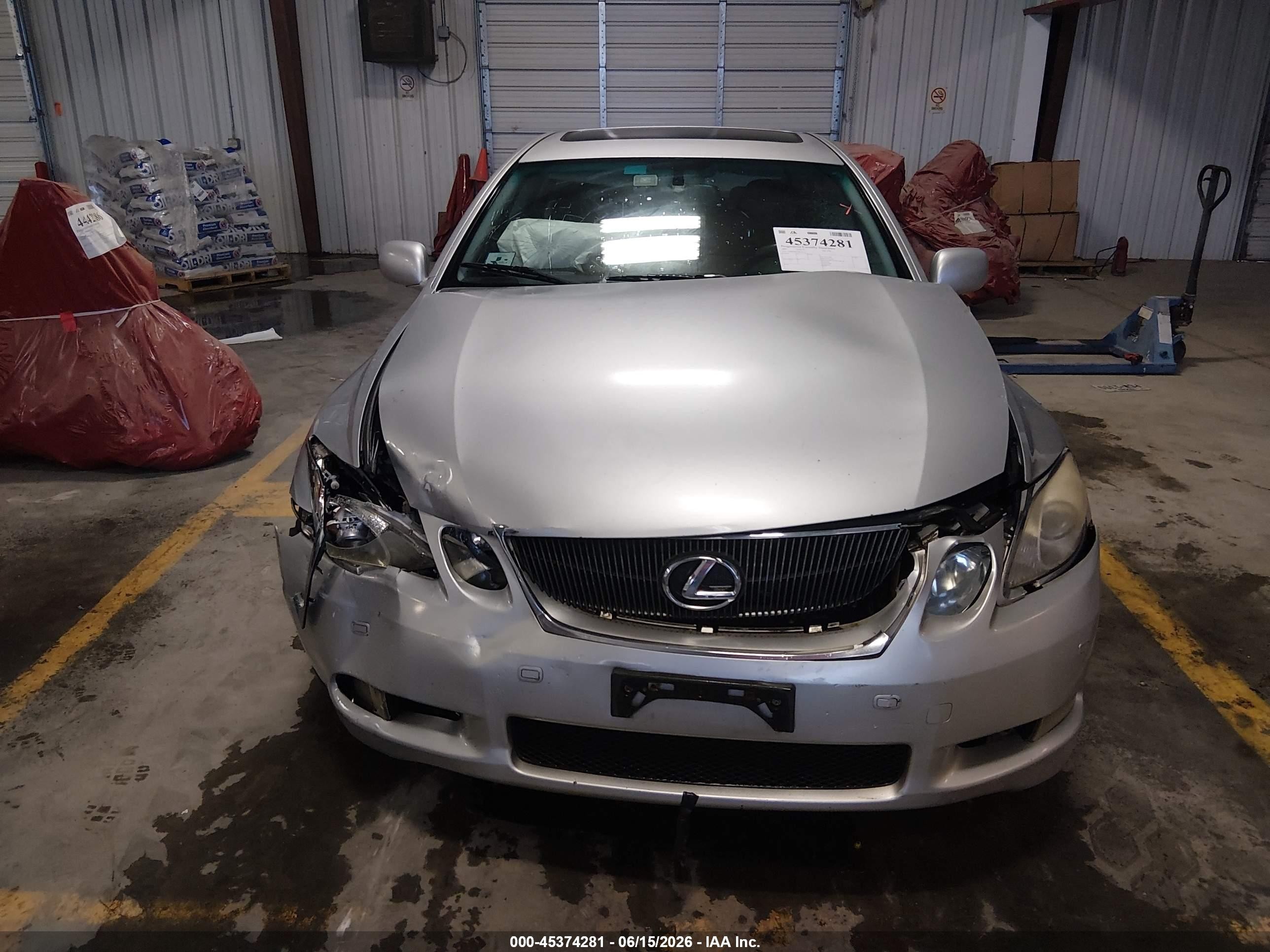 2007 Lexus Gs 350   Silver vin: JTHBE96S970018772
