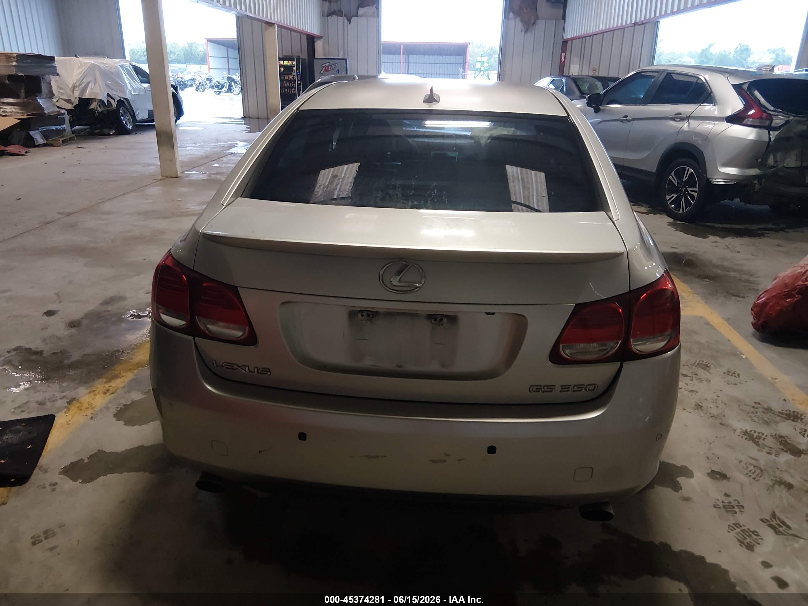 2007 Lexus Gs 350   Silver vin: JTHBE96S970018772