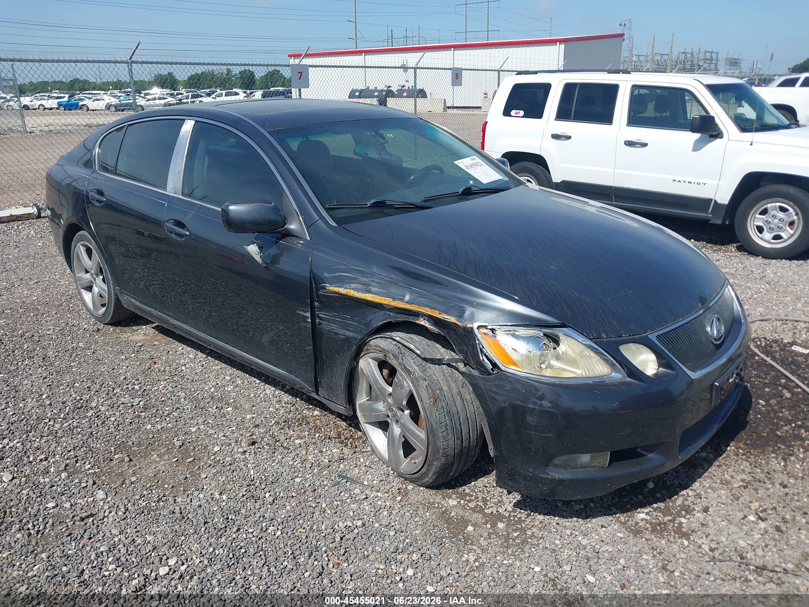 2007 Lexus Gs 350   Black vin: JTHBE96S970025169