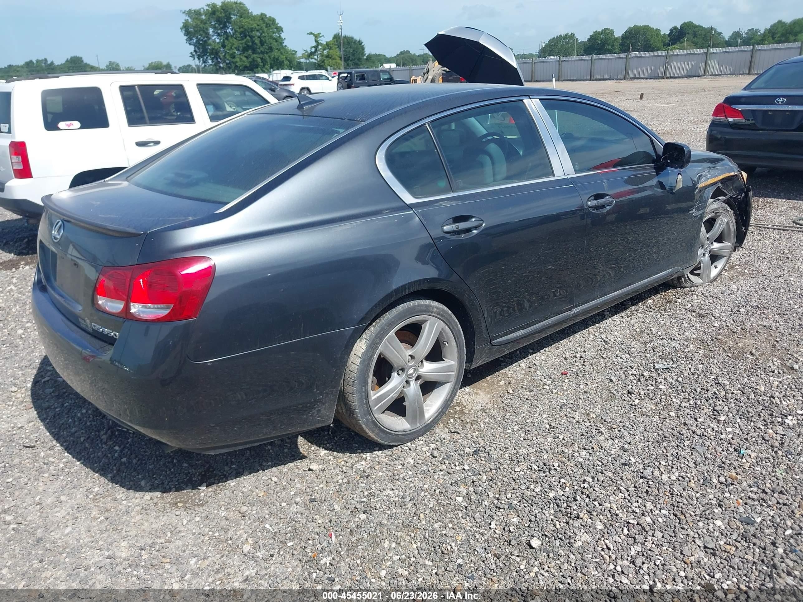2007 Lexus Gs 350   Black vin: JTHBE96S970025169