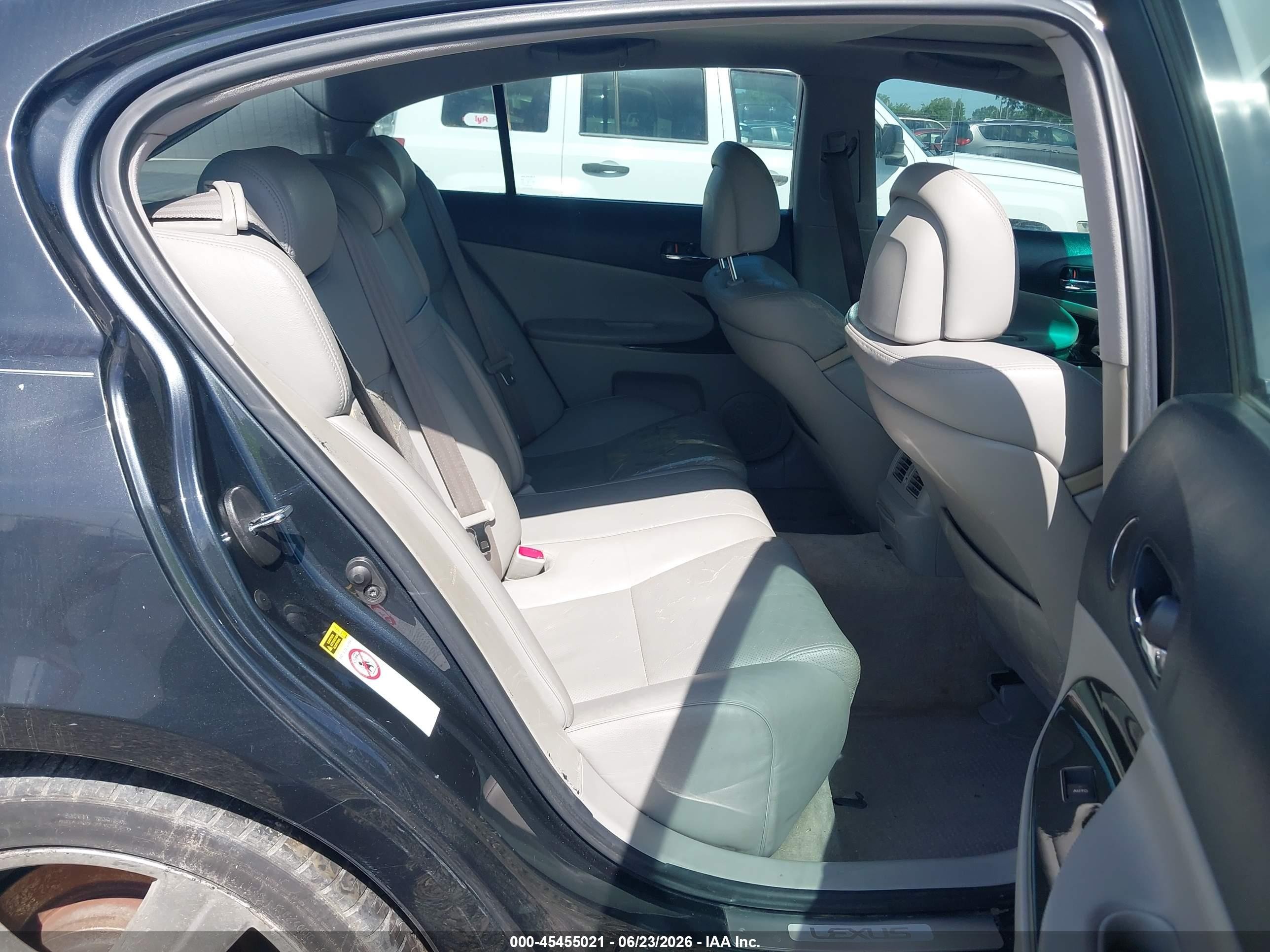 2007 Lexus Gs 350   Black vin: JTHBE96S970025169