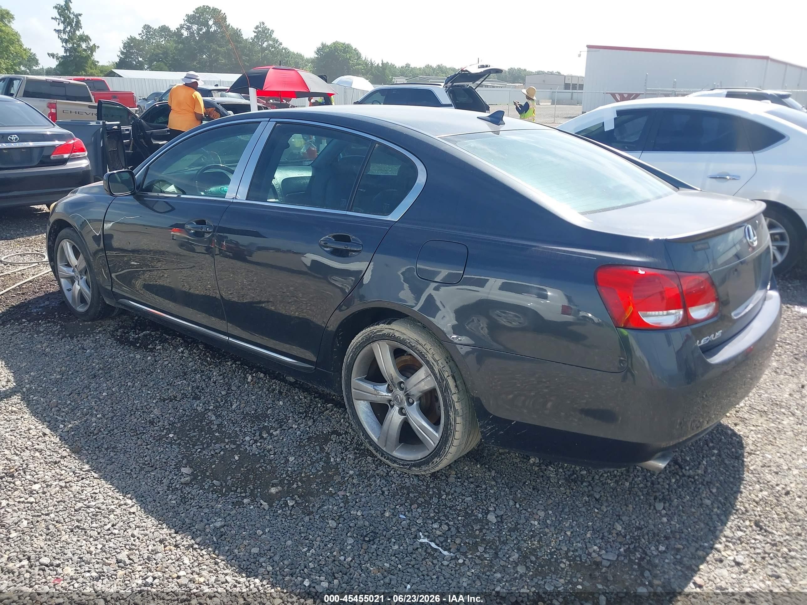 2007 Lexus Gs 350   Black vin: JTHBE96S970025169
